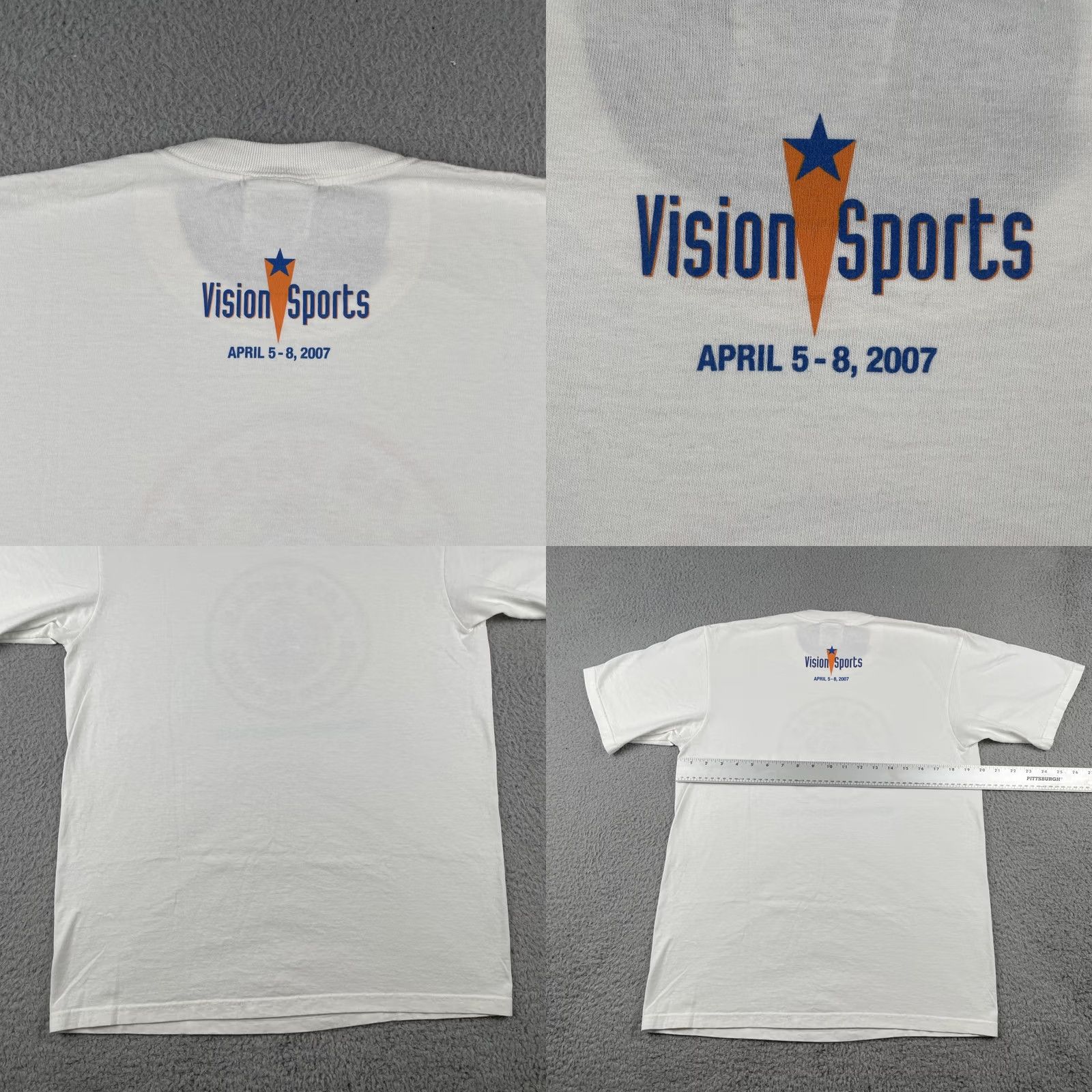 Nike VINTAGE Nike S Tee White Las Vegas Easter Classic 27th Invitational Basketball Tournament Mens Shirt S White Basketball Classic 90s Size US S / EU 44-46 / 1 - 9 Thumbnail