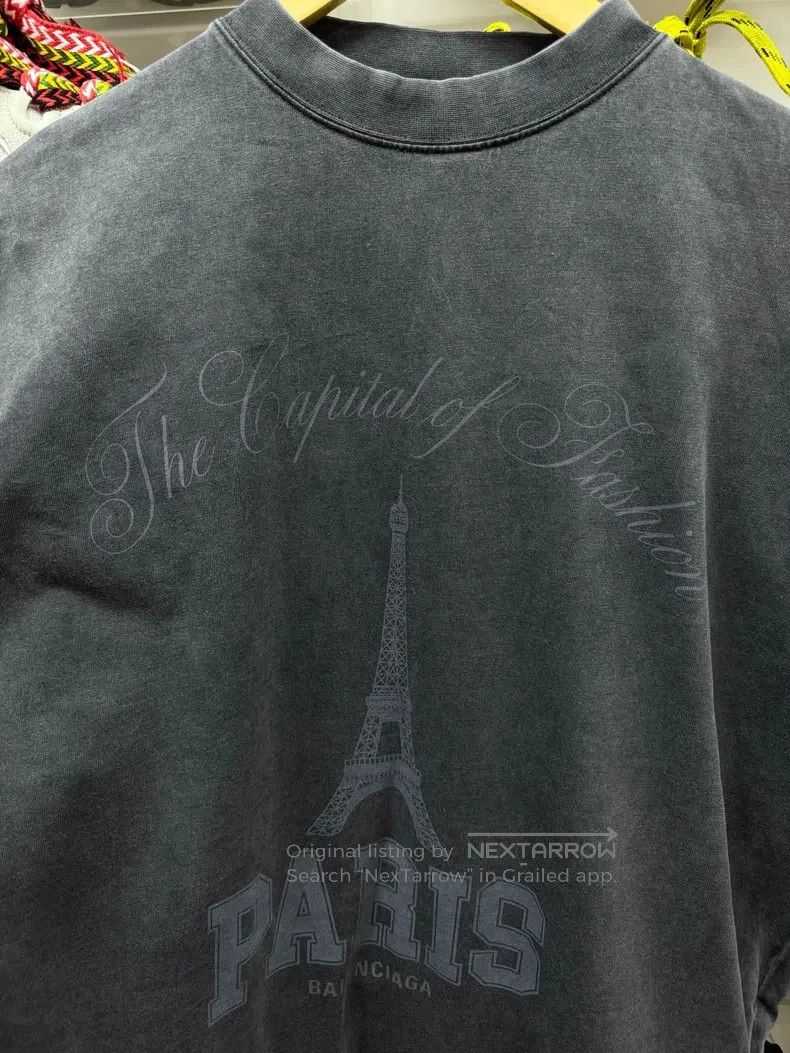Balenciaga Balenciaga Letter Logo Printed Round Neck Short Sleeve T-S Size US S / EU 44-46 / 1 - 4 Thumbnail
