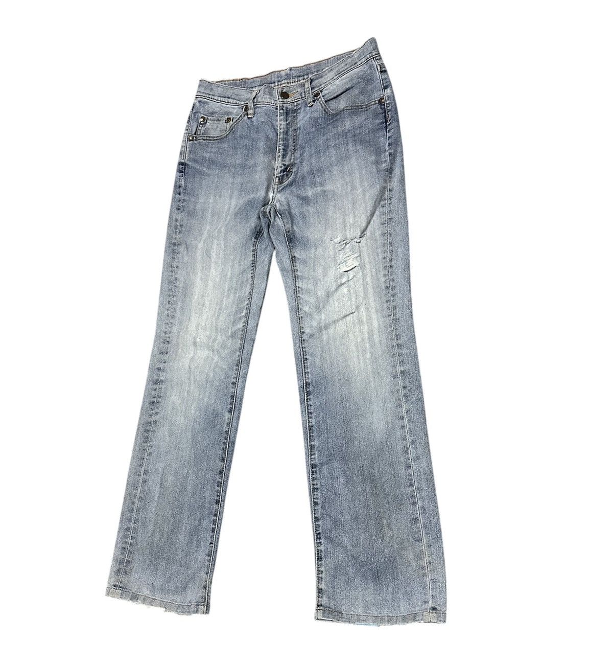 Big John Vintage Big John Straight Leg Faded Blue Jeans Size US 30 / EU 46 - 3 Thumbnail