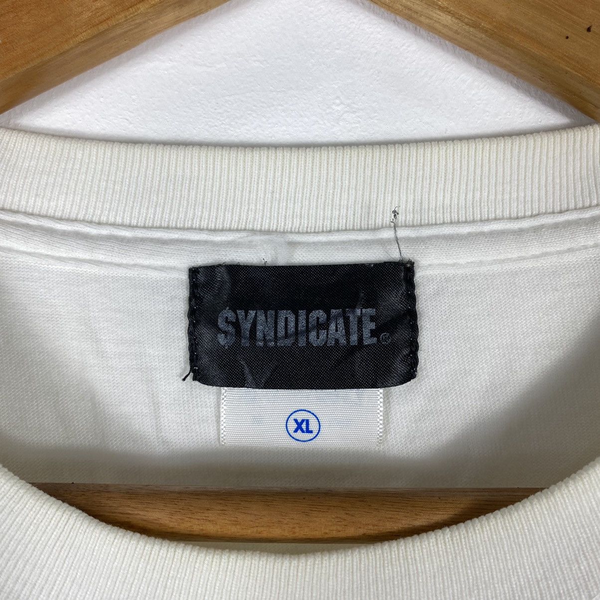 Rap Tees × Syndicate × Vintage VINTAGE SYNDICATE OG RECORD LABELS TEE Size US XL / EU 56 / 4 - 9 Thumbnail