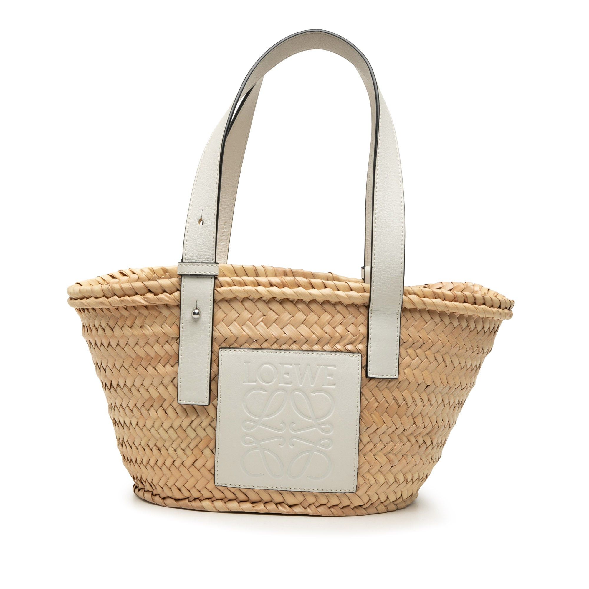 Loewe Raffia Anagram Basket Tote Size ONE SIZE - 1 Thumbnail