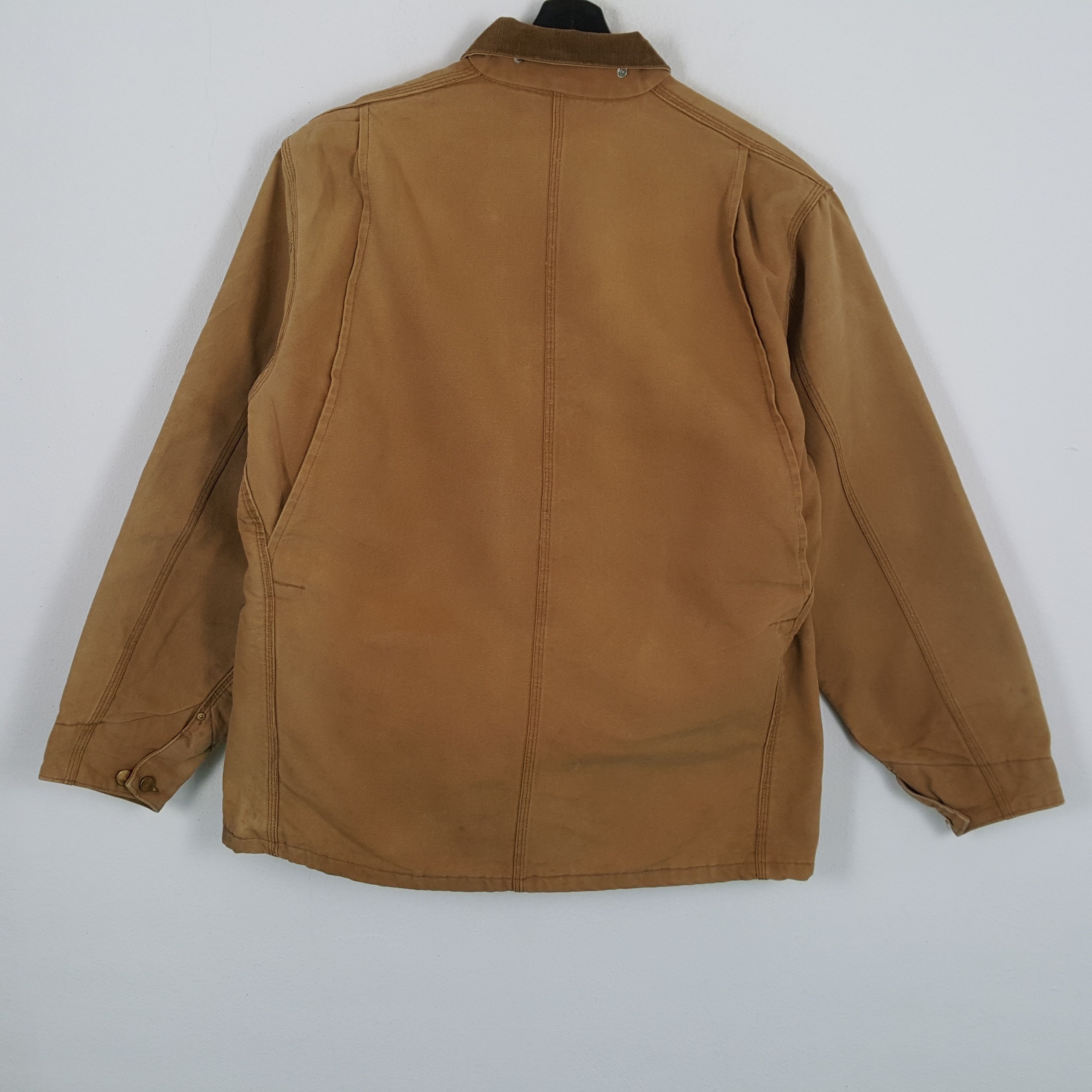 Carhartt × Vintage CARHARTT American Winter Streetwear Workwear Style Jacket Size US XXL / EU 58 / 5 - 3 Thumbnail
