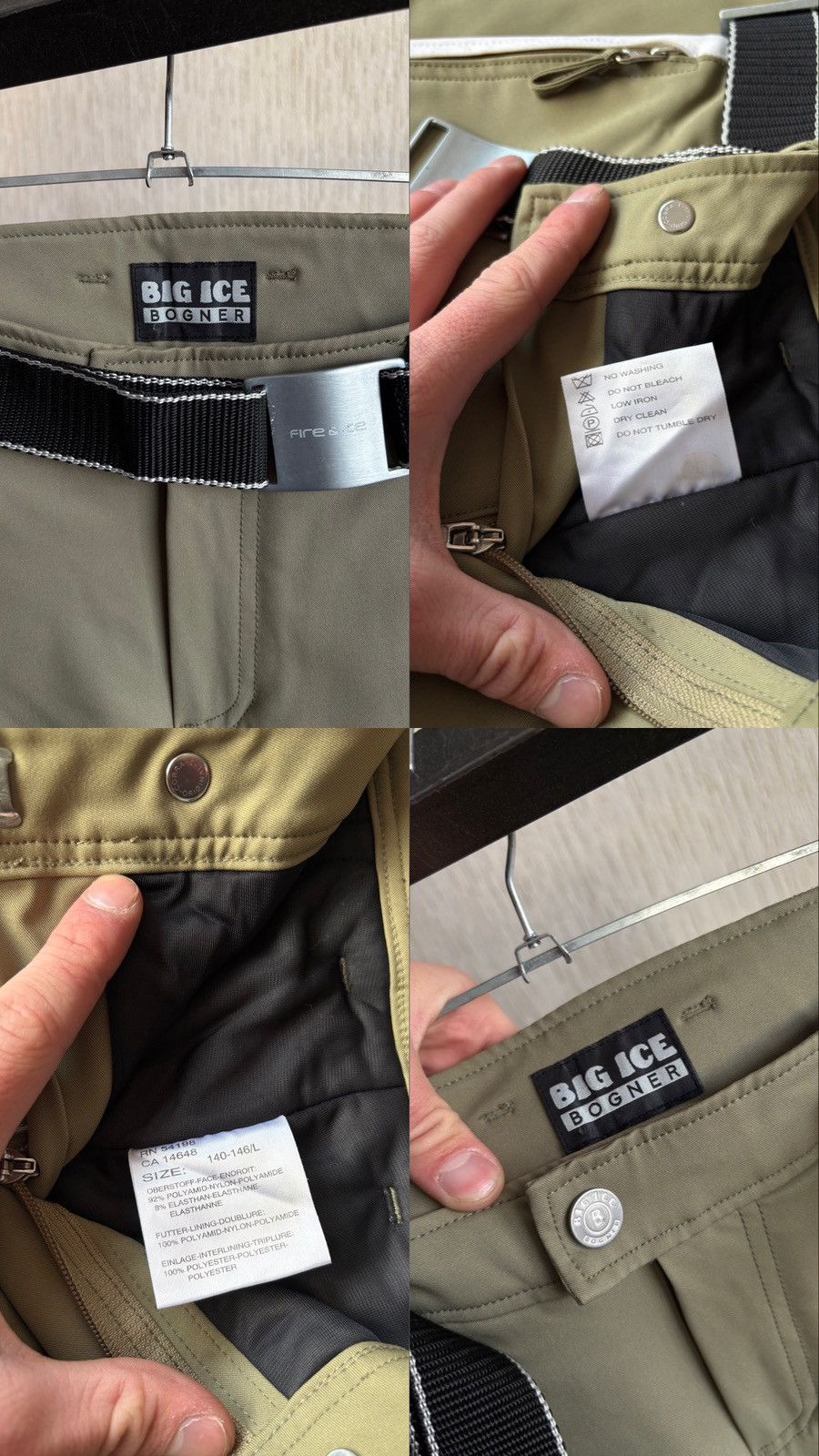 Bogner Bogner Ice And Fire Ski Pants Size 26" / US 2 / IT 38 - 4 Thumbnail