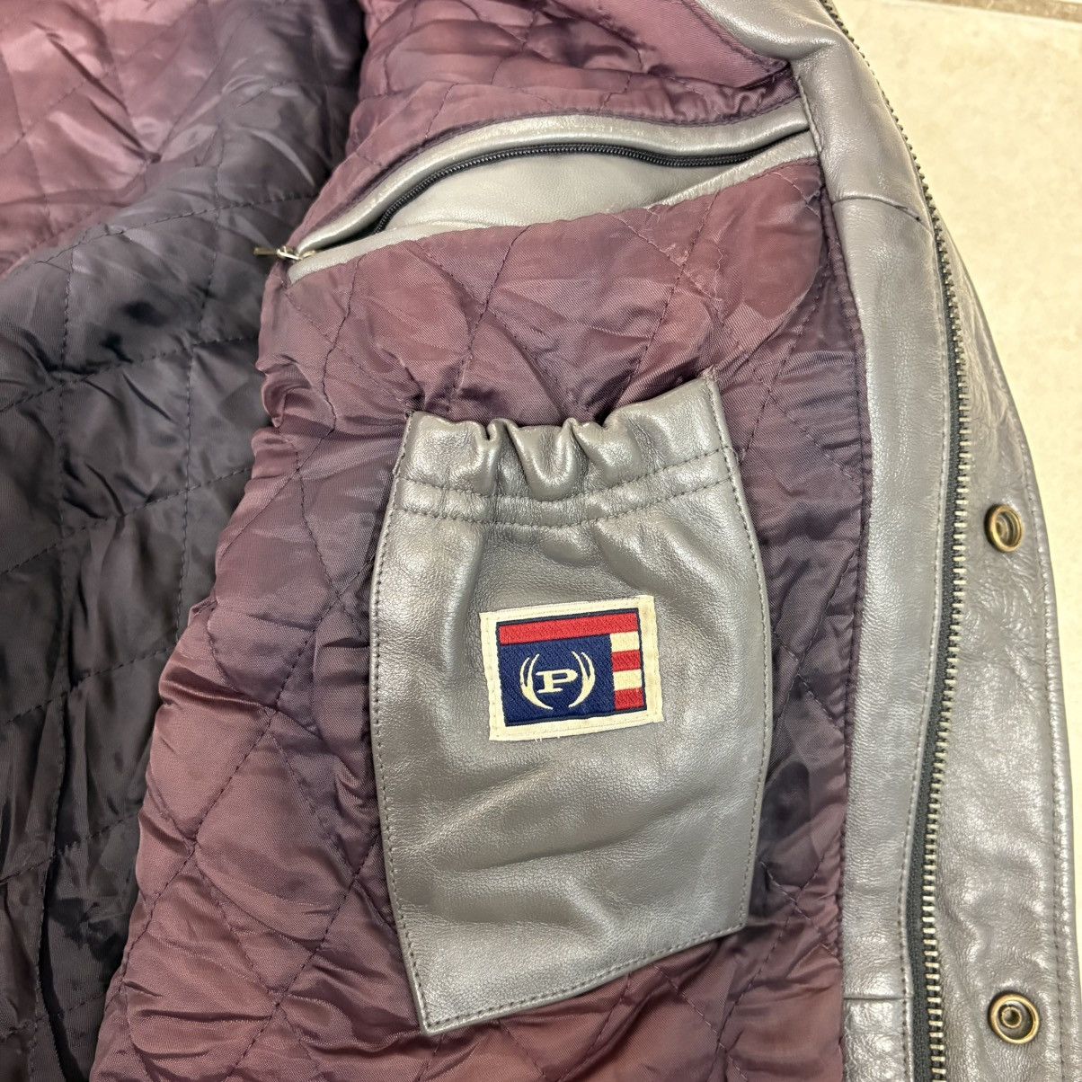 Phat Farm Phat Farm Vintage Y2K Leather Jacket Size 2XL Size US XXL / EU 58 / 5 - 6 Thumbnail