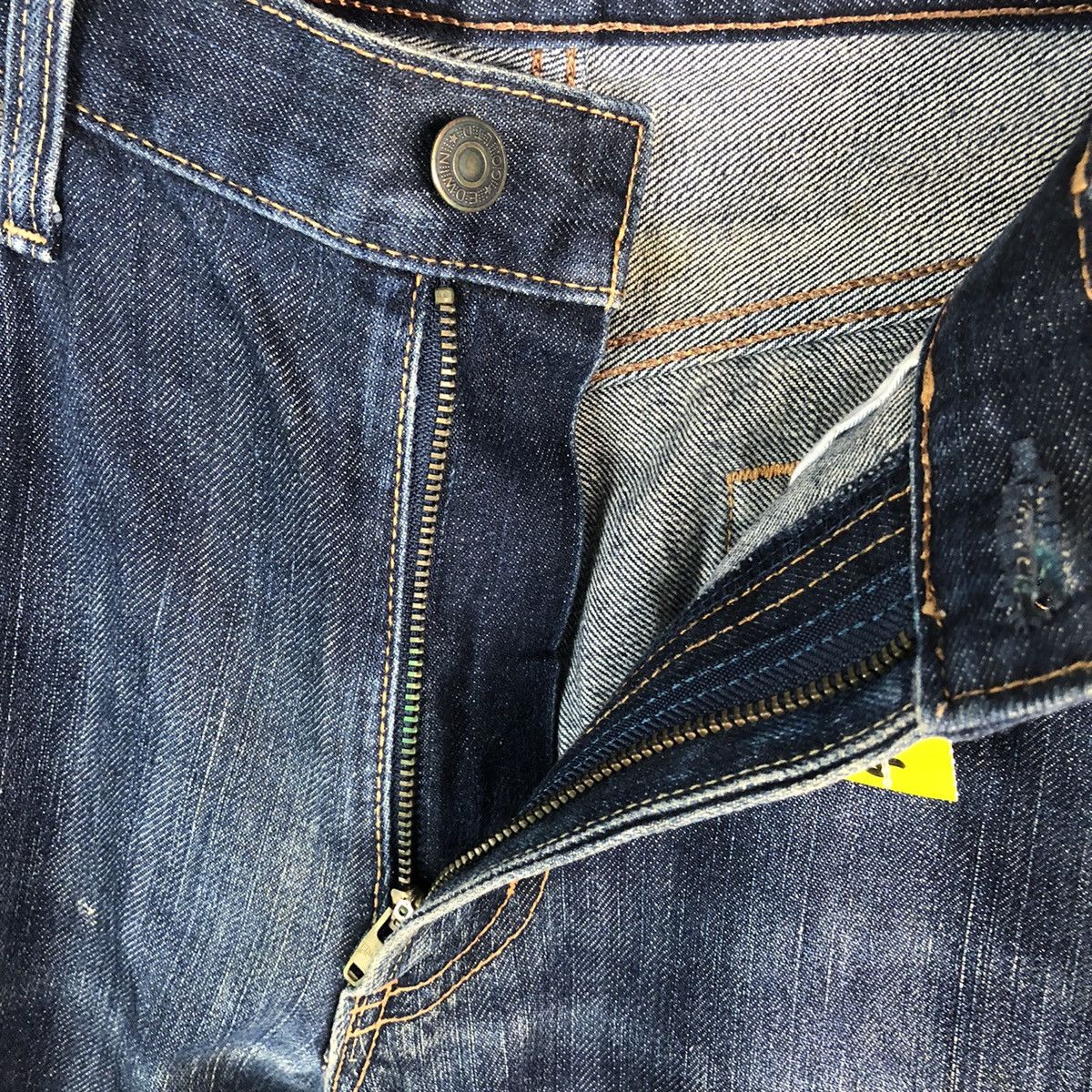 Edwin Edwin Blue faded Denim Pants #A1416 Size US 32 / EU 48 - 13 Thumbnail