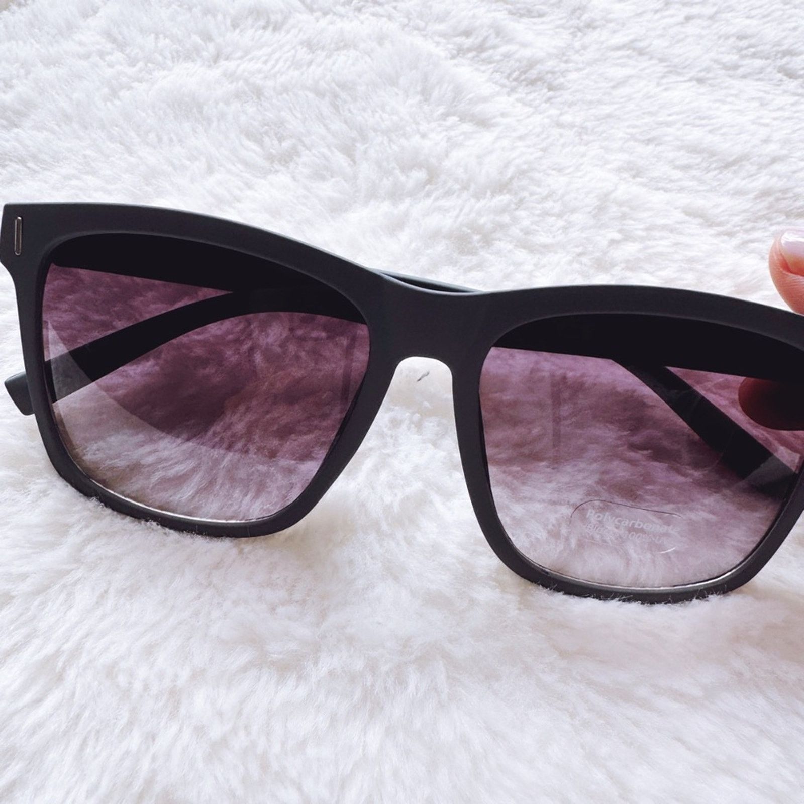 Other Otto Charcoal Angular Frame Sunglasses Size ONE SIZE - 2 Thumbnail