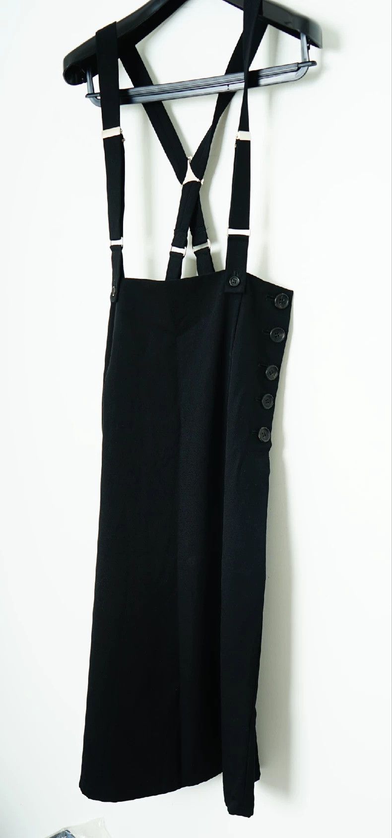 Y's Y's size os Wool suspender skirt Size 25" / US 0 / IT 36 - 2 Thumbnail