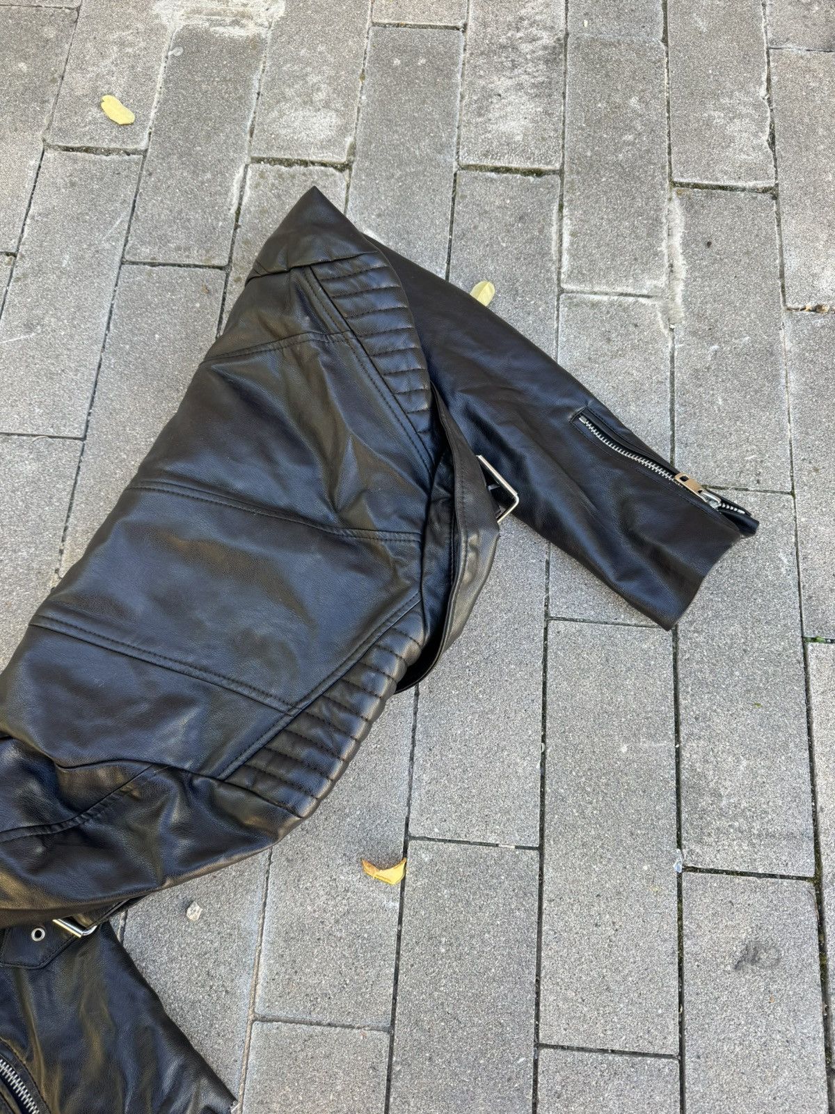 Japanese Brand 00s Japanese Y2k Biker Distressed Jacket If9was6 LGB Style Size L / US 10 / IT 46 - 9 Thumbnail