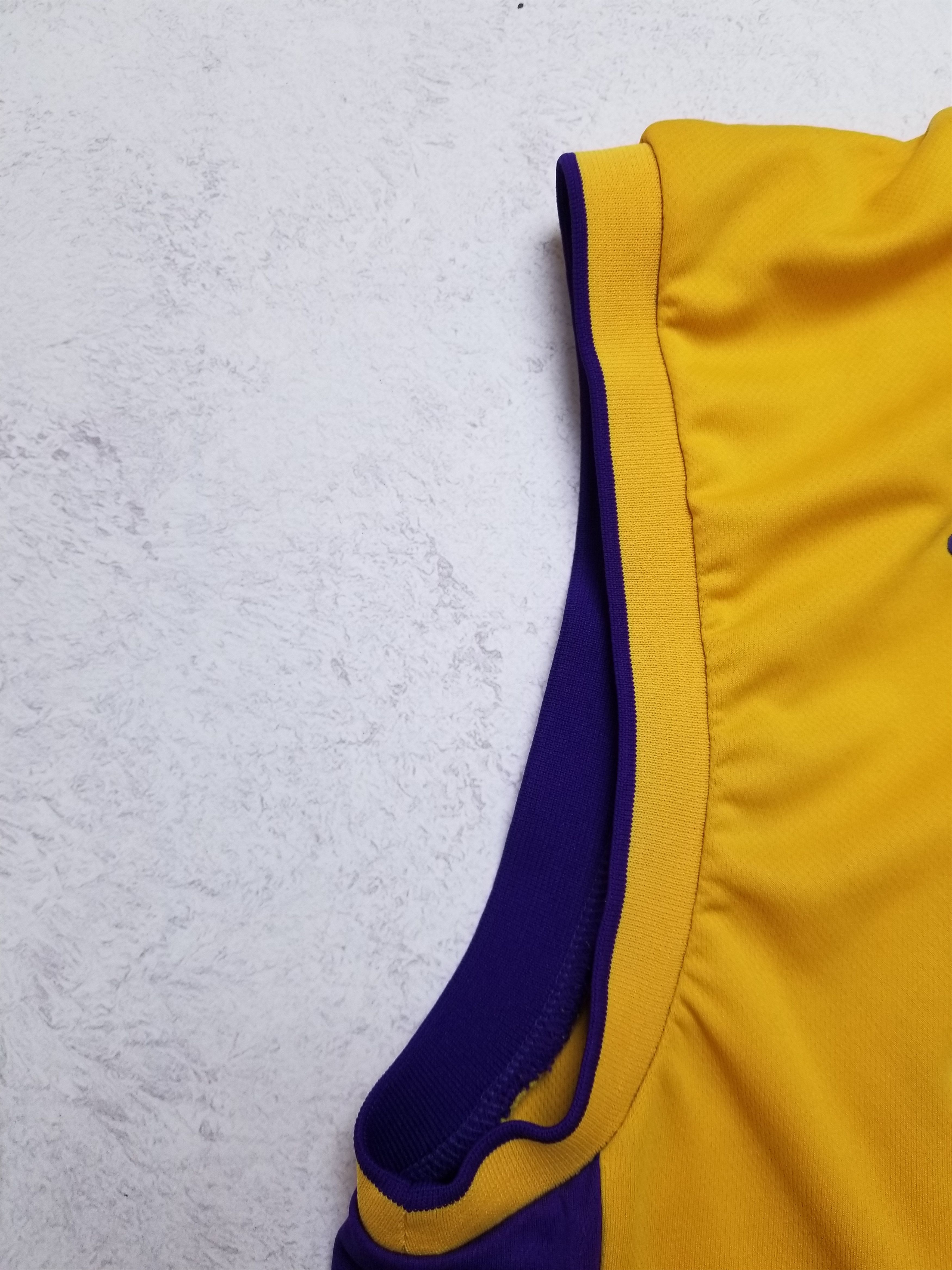 Adidas Los Angeles Lakers Kobe Bryant #24 Adidas NBA Yellow Jersey Size US M / EU 48-50 / 2 - 20 Thumbnail