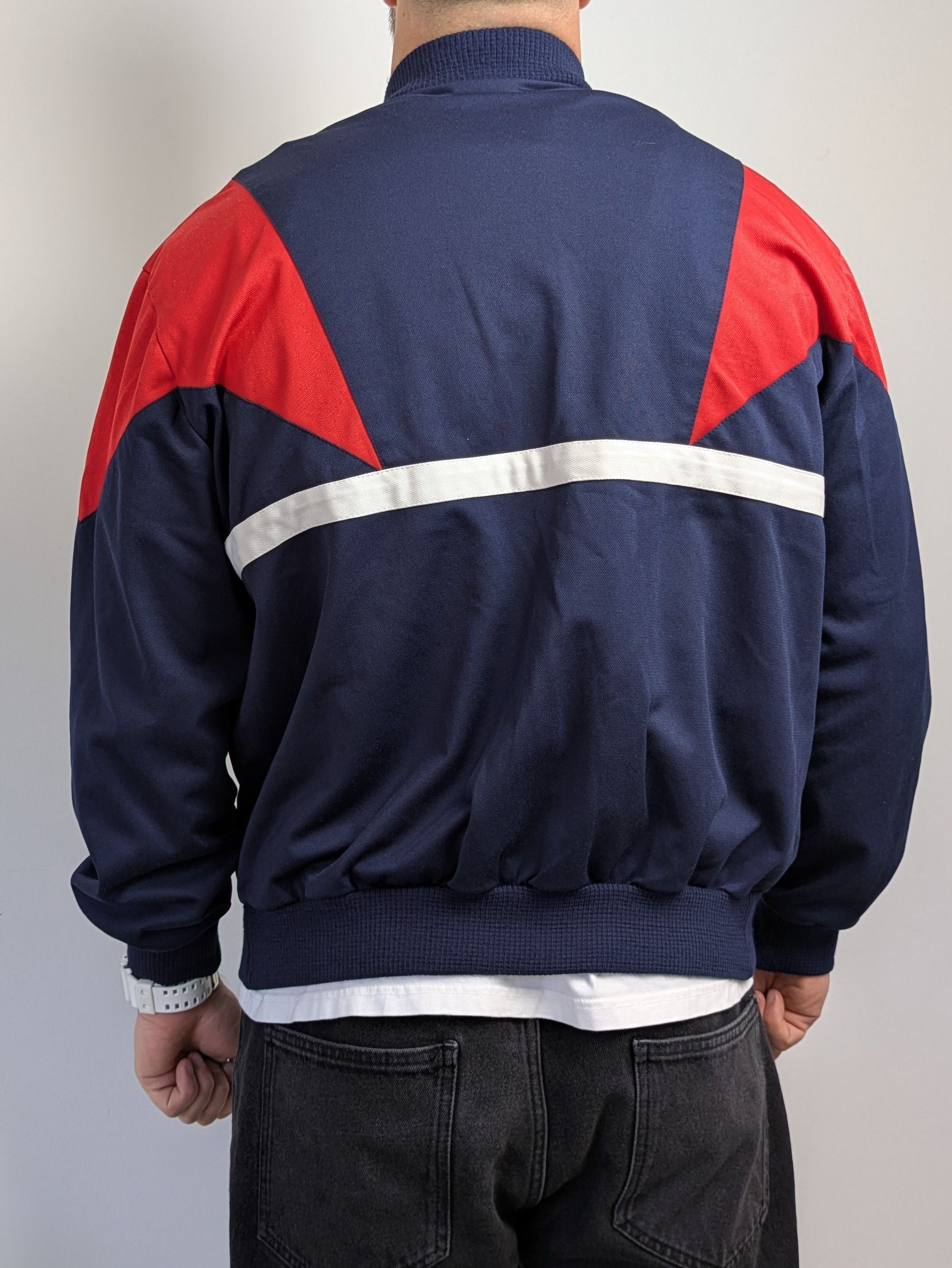 Adidas Vintage Adidas Bomber Jacket | Made in France | 80s | M Size US M / EU 48-50 / 2 - 3 Thumbnail