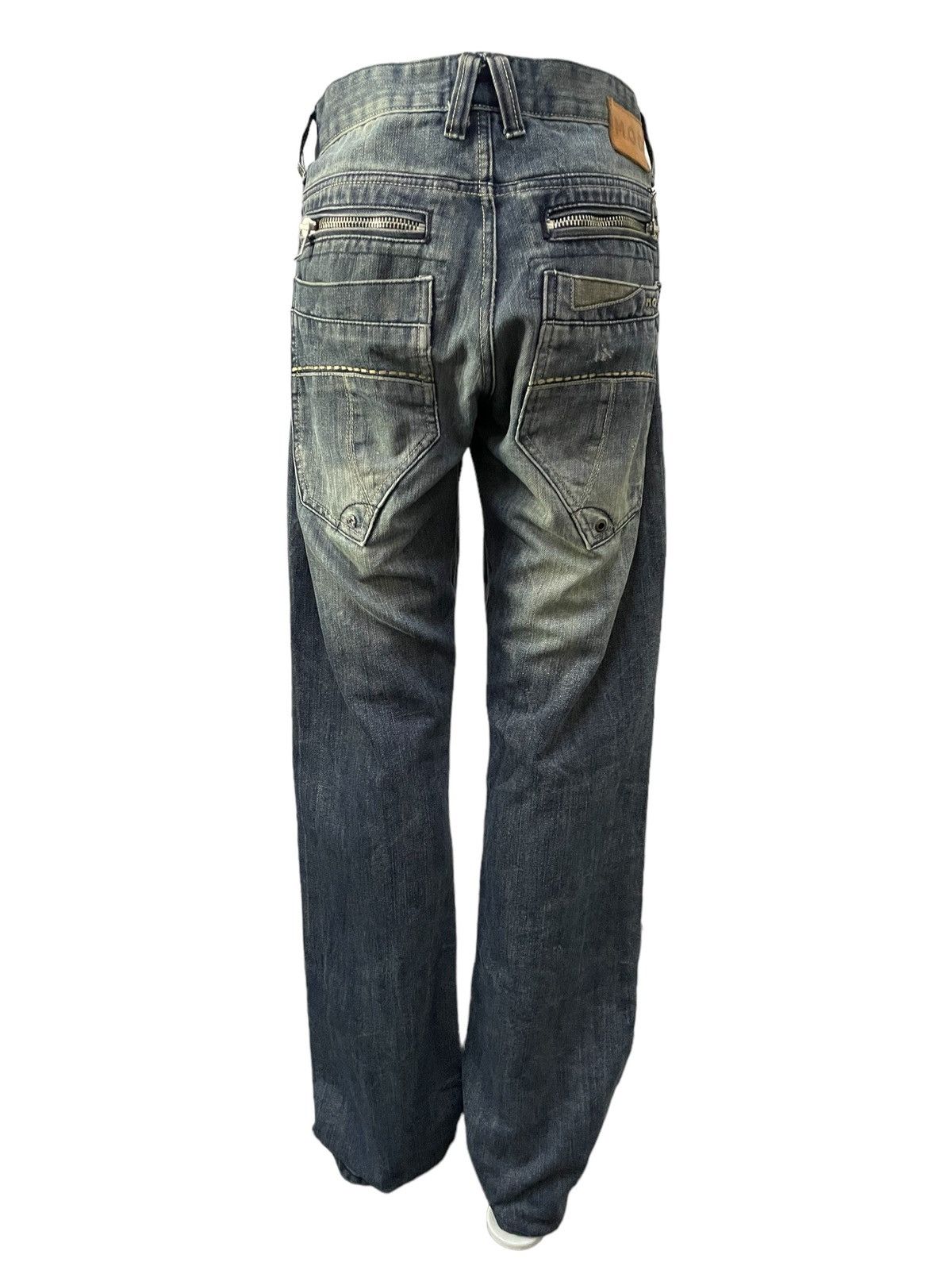 Hysteric Glamour × Japanese Brand × PPFM MOD Japan Large Multi Pocket Wash Jeans Size US 34 / EU 50 - 6 Thumbnail