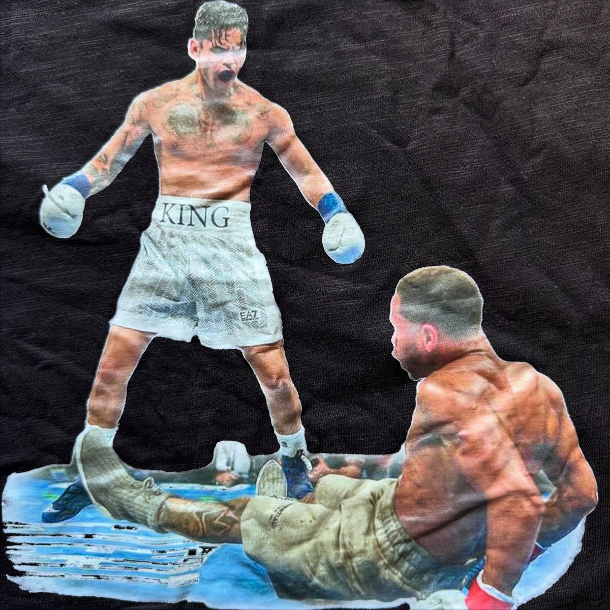 Other Ryan Garcia vs David Haney Knock Down Men’s T-Shirt L Size US L / EU 52-54 / 3 - 2 Thumbnail