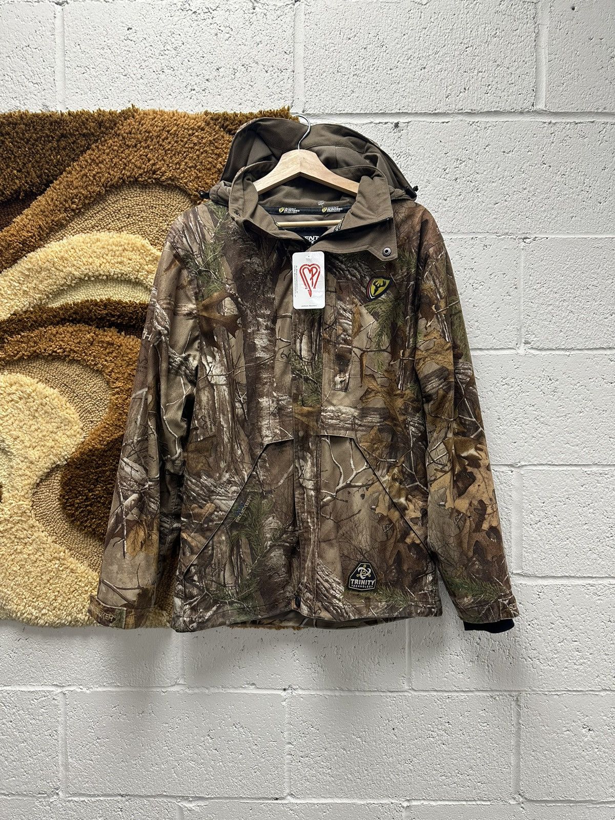 image of Camo x Realtree Scent Blocker Triple Threat Jacket, Men's (Size Medium)