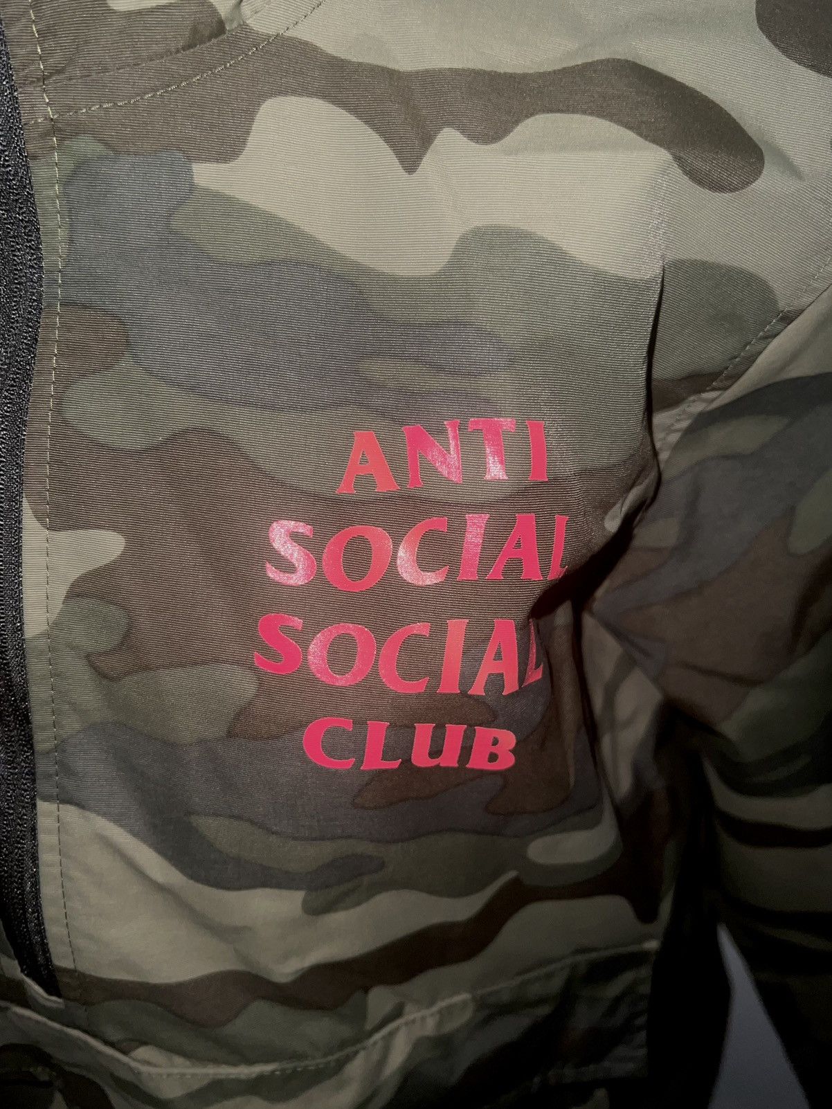 Anti Social Social Club Anti Social Social Club Camo Windbreaker Size US M / EU 48-50 / 2 - 3 Thumbnail