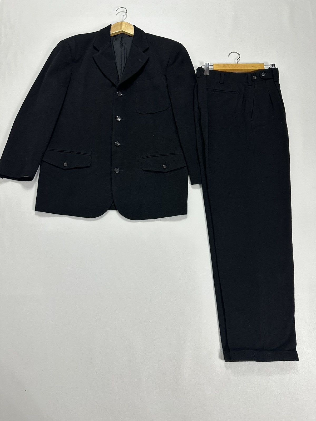 Comme des Garcons Archives Comme Des Garçons Wool Suit Blazers and Pants Size 38R - 4 Thumbnail