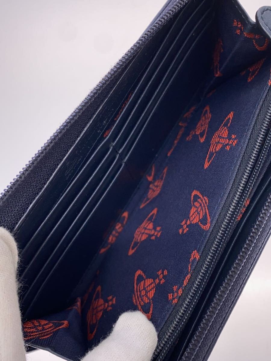 Vivienne Westwood Vivienne Westwood Lthr Long Wallet Blue Size ONE SIZE - 6 Thumbnail