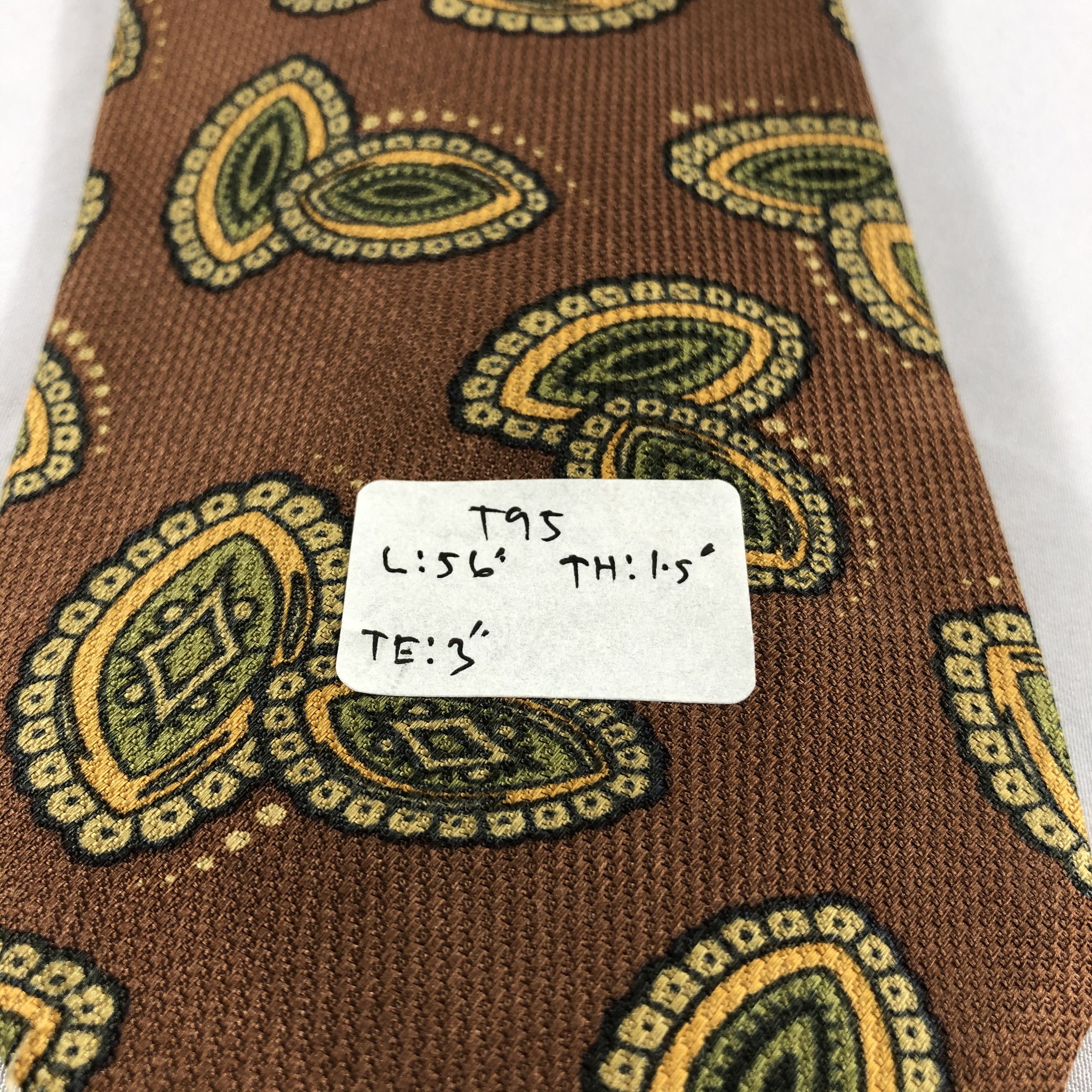 Vintage ChRIStian diOR Silk Neck Ties T95 Size ONE SIZE - 7 Thumbnail