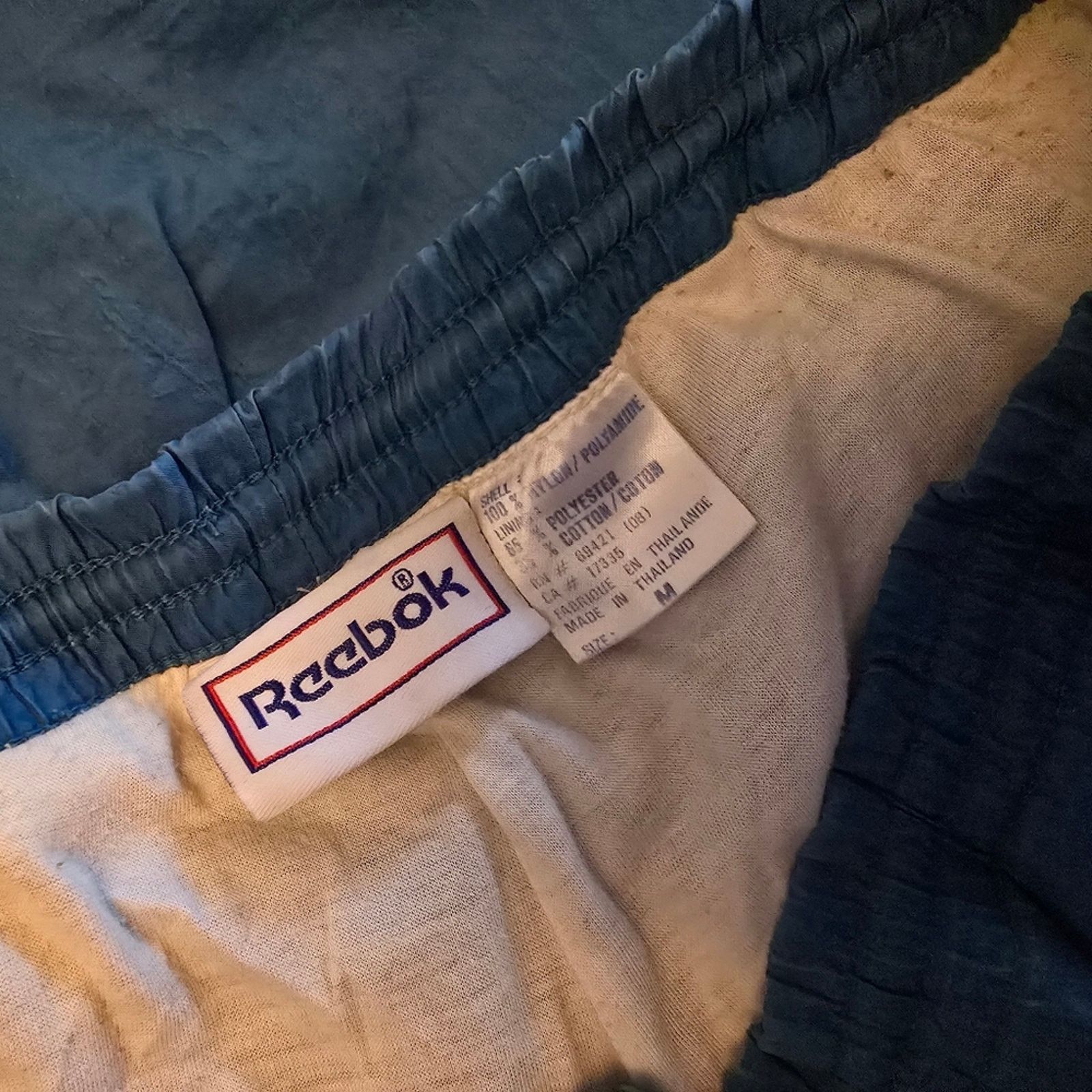 Reebok Teal Classic | REEBOK | Windbreaker Track Pant Size US 30 / EU 46 - 3 Thumbnail