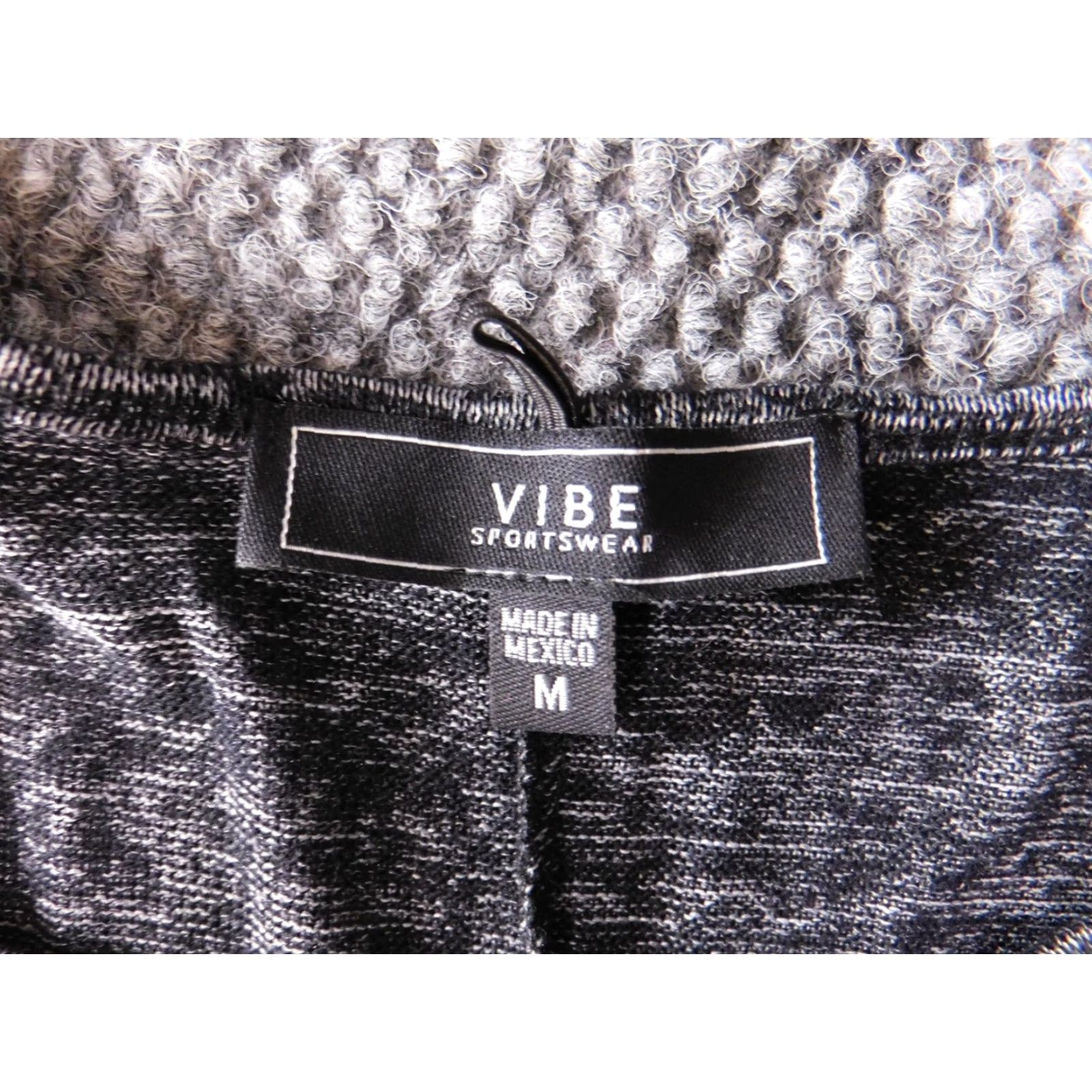 VIBE Vibe Womens Dress A-line Zip Crew Neck Short Sleeve Knee Length Medium Blue Crochet Knit Polyester Vibe Sportswear Regular Size M Dress Shirt? Size M / US 6-8 / IT 42-44 - 7 Thumbnail