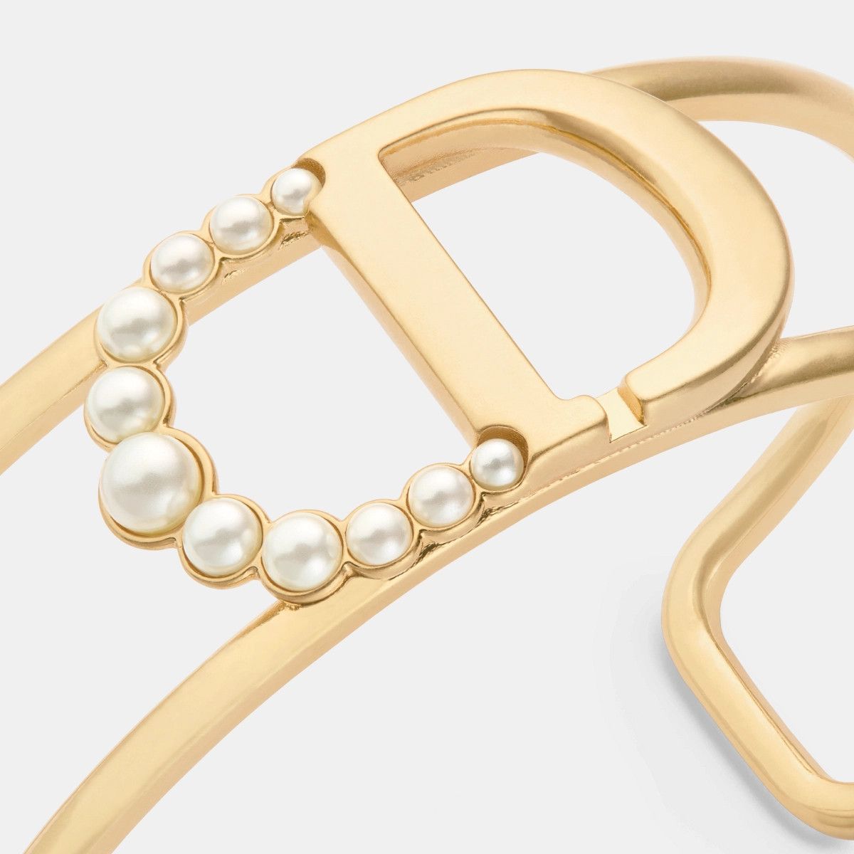 Dior o1bcso1str0126 Size:OS/30 Montaine Bangle in Golden Size ONE SIZE - 3 Thumbnail