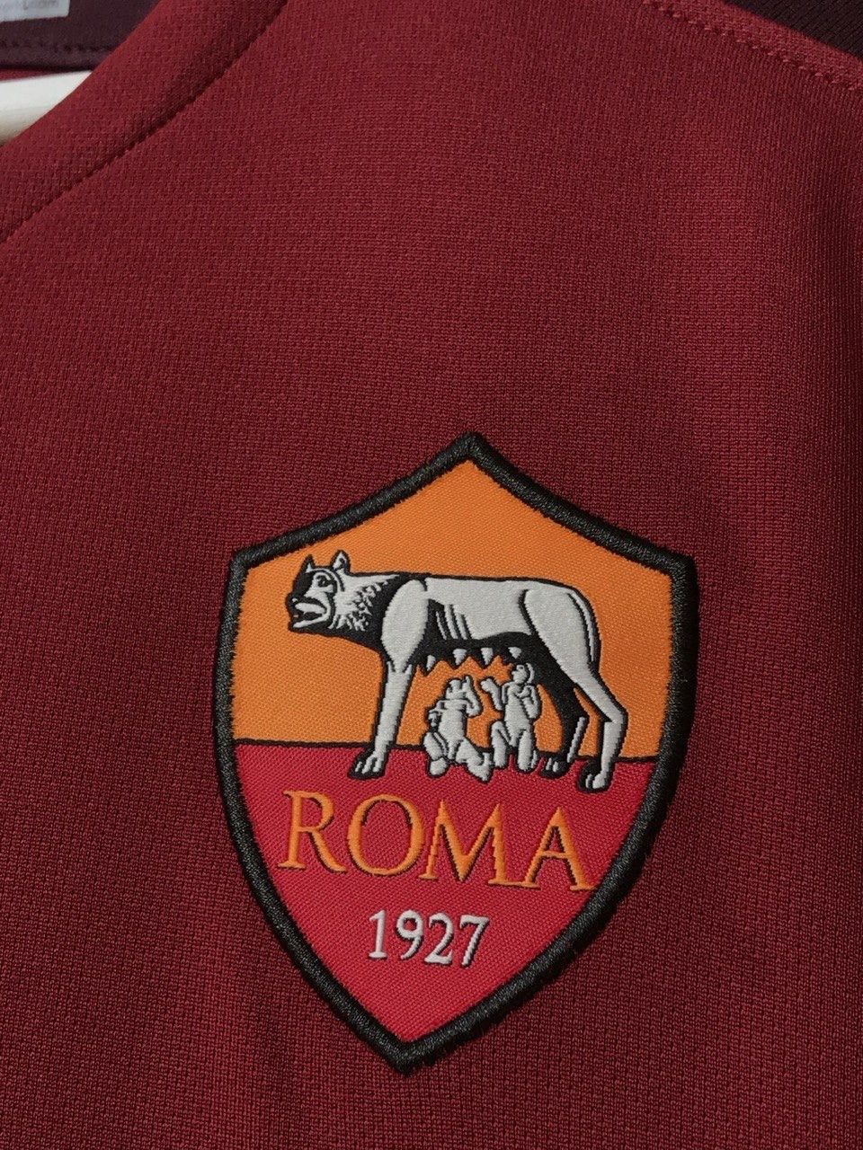 Nike #9 Dzeko AS Roma Football Shirt Soccer Jersey Size US S / EU 44-46 / 1 - 6 Thumbnail