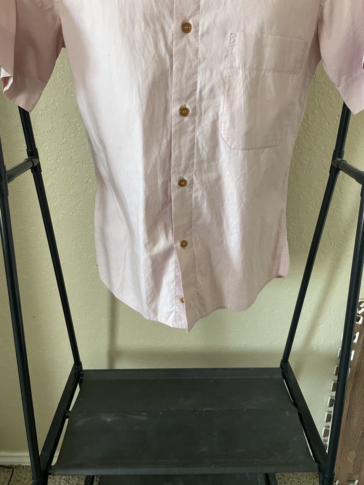 Vivienne Westwood Wide Collar Button down SlimFit SS shirt Size US M / EU 48-50 / 2 - 2 Thumbnail