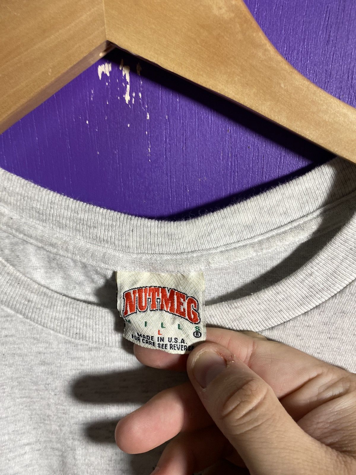 NFL × Nutmeg × Vintage Vintage 90s Nutmeg Dallas cowboys breakthrough t-shirt Size US L / EU 52-54 / 3 - 4 Thumbnail