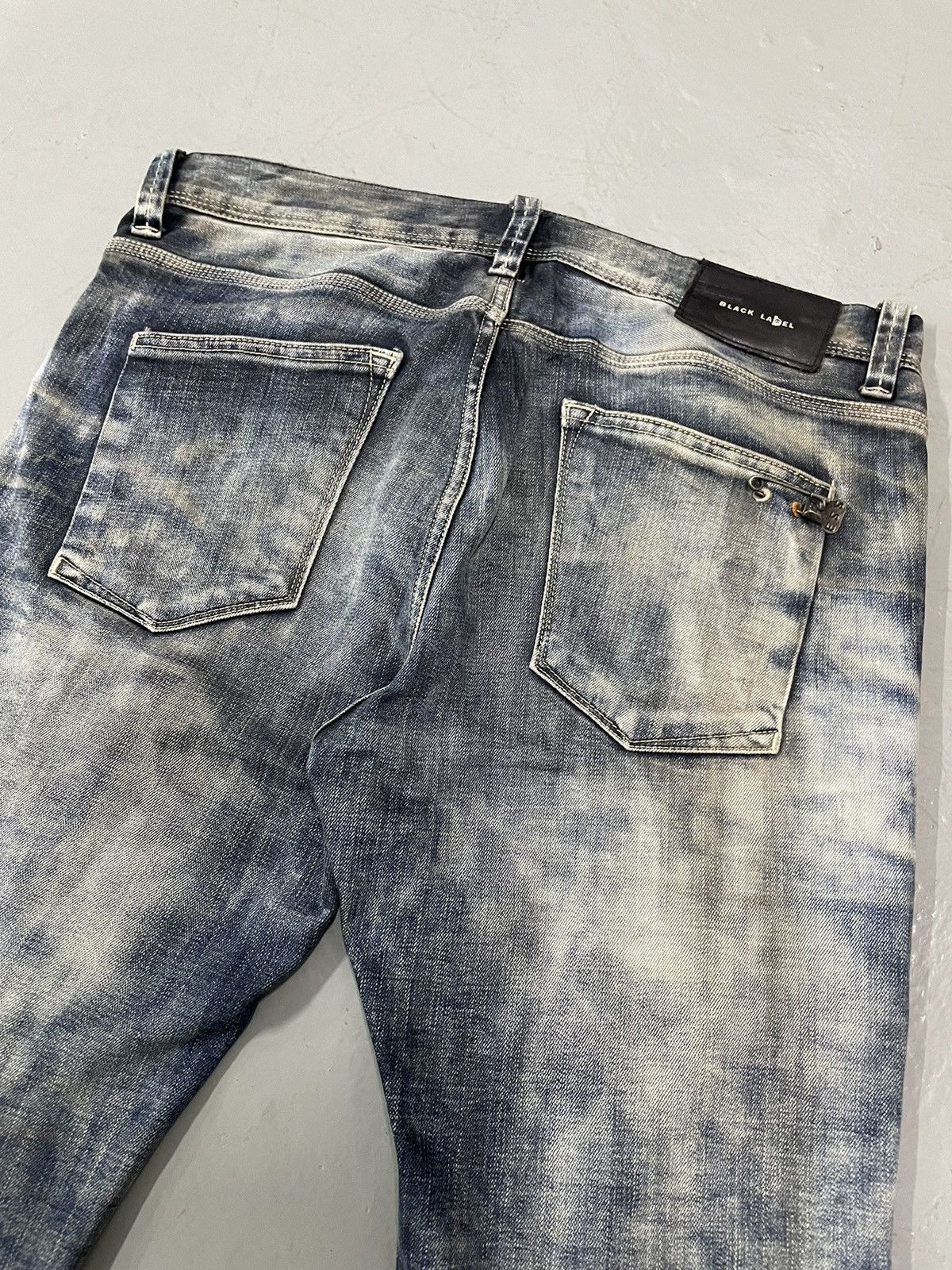 Black Label Black Label Distressed Denim Size US 35 - 7 Thumbnail
