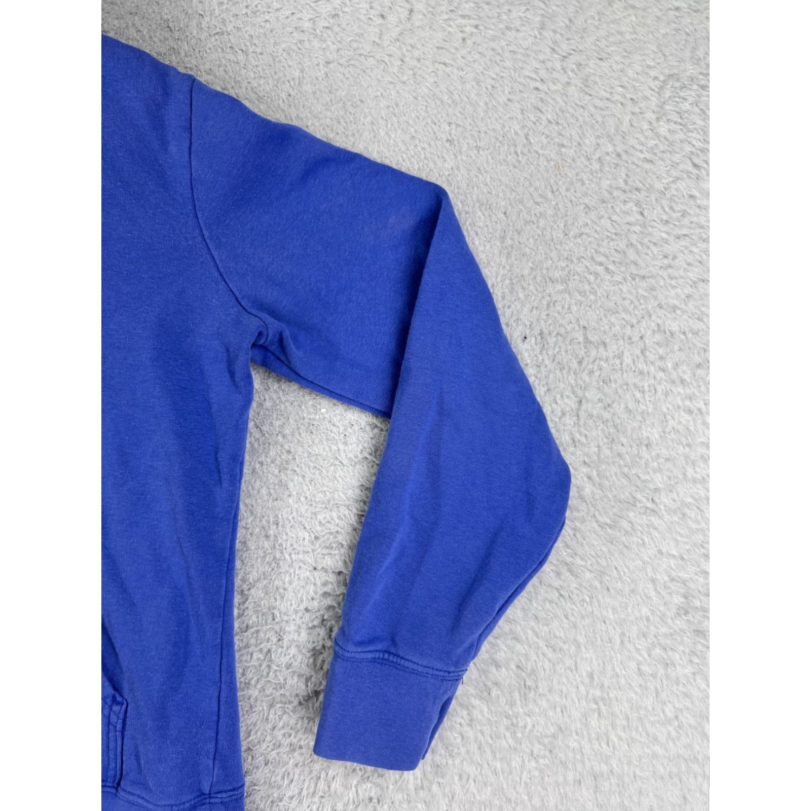 The North Face VINTAGE The North Face Hoodie Womens S Purple Logo Cotton Blend Hooded Pullover Female Regular Fit Size S / US 4 / IT 40 - 5 Thumbnail