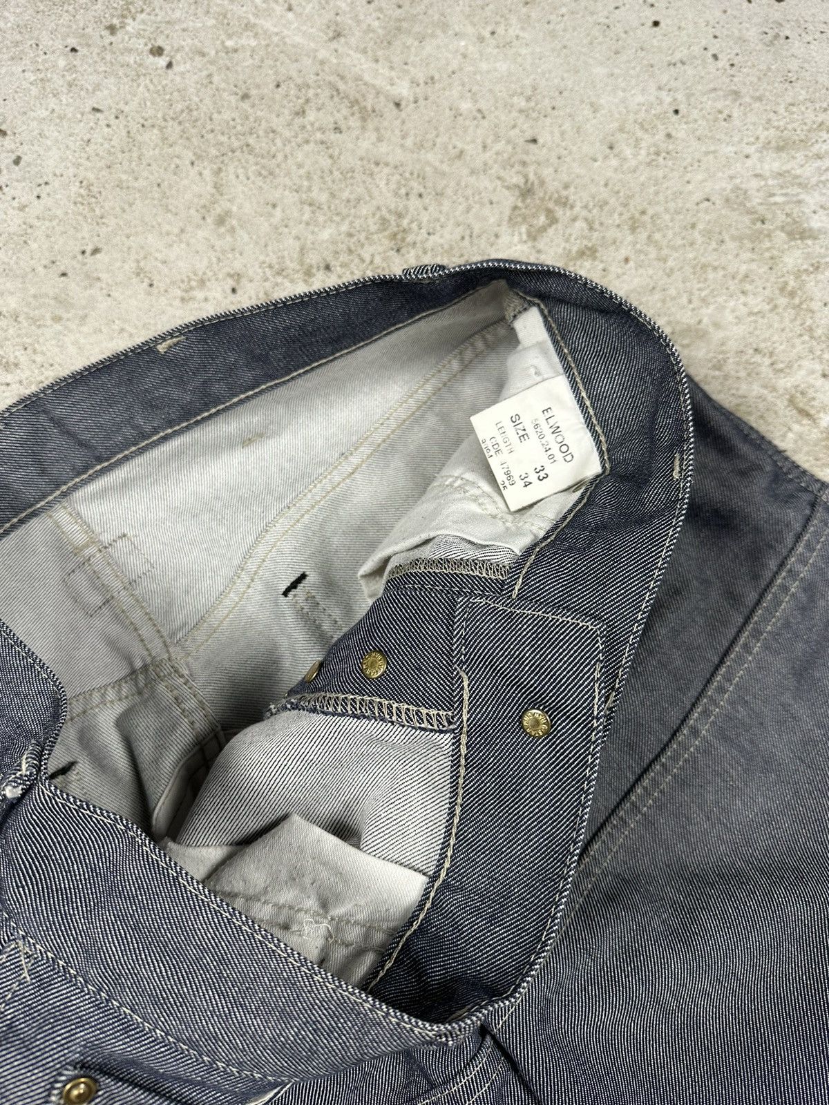 G-Star × Japanese Brand × Vintage Vintage Y2K G Star Raw Baggy Elwood Double Knee Pants Size US 33 - 8 Thumbnail