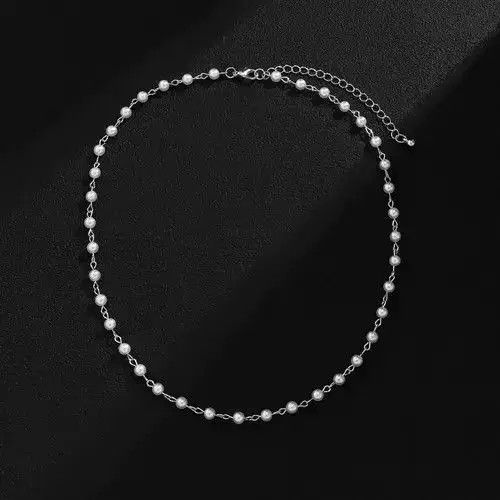 Vintage Small Pearl Beads Necklace Size ONE SIZE - 8 Thumbnail