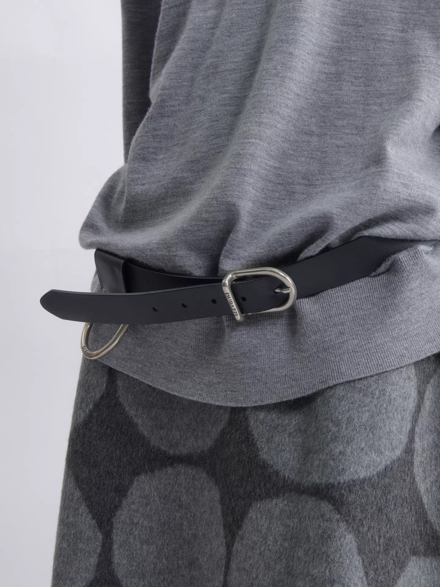Other Durazzi Milano Leather D-Ring Belt Size ONE SIZE - 2 Thumbnail