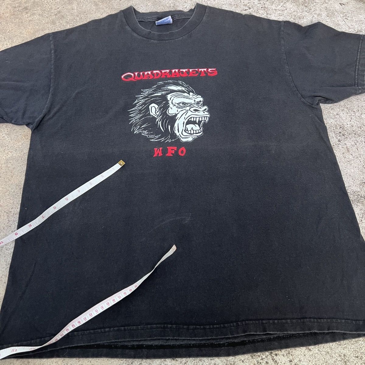 Band Tees Vintage 90s Quadrajets Faded garage punk Art by Alan Forbes Size US XL / EU 56 / 4 - 3 Thumbnail