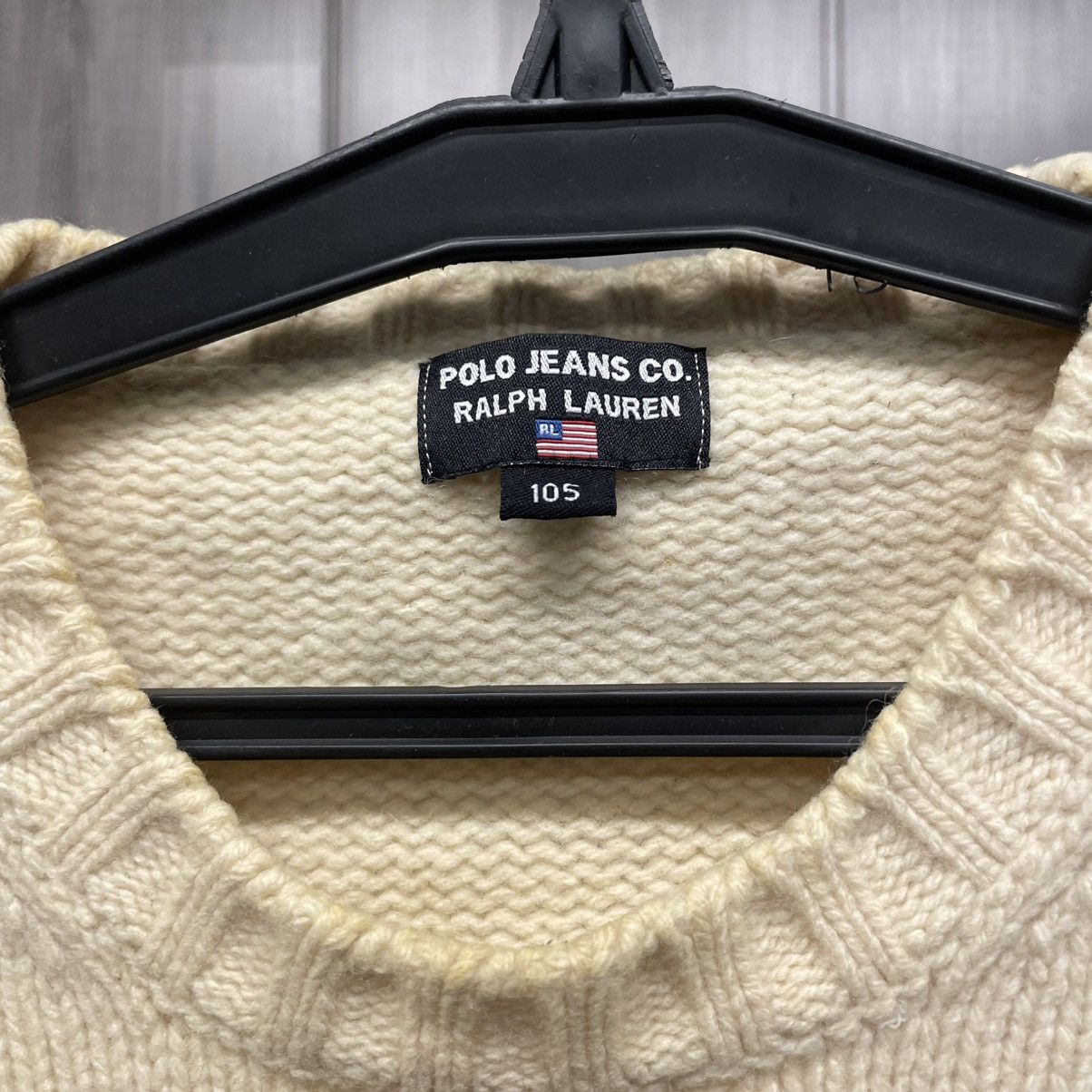 Polo Ralph Lauren × Vintage Polo Ralph Lauren American Flag Sweater Size US XL / EU 56 / 4 - 4 Thumbnail