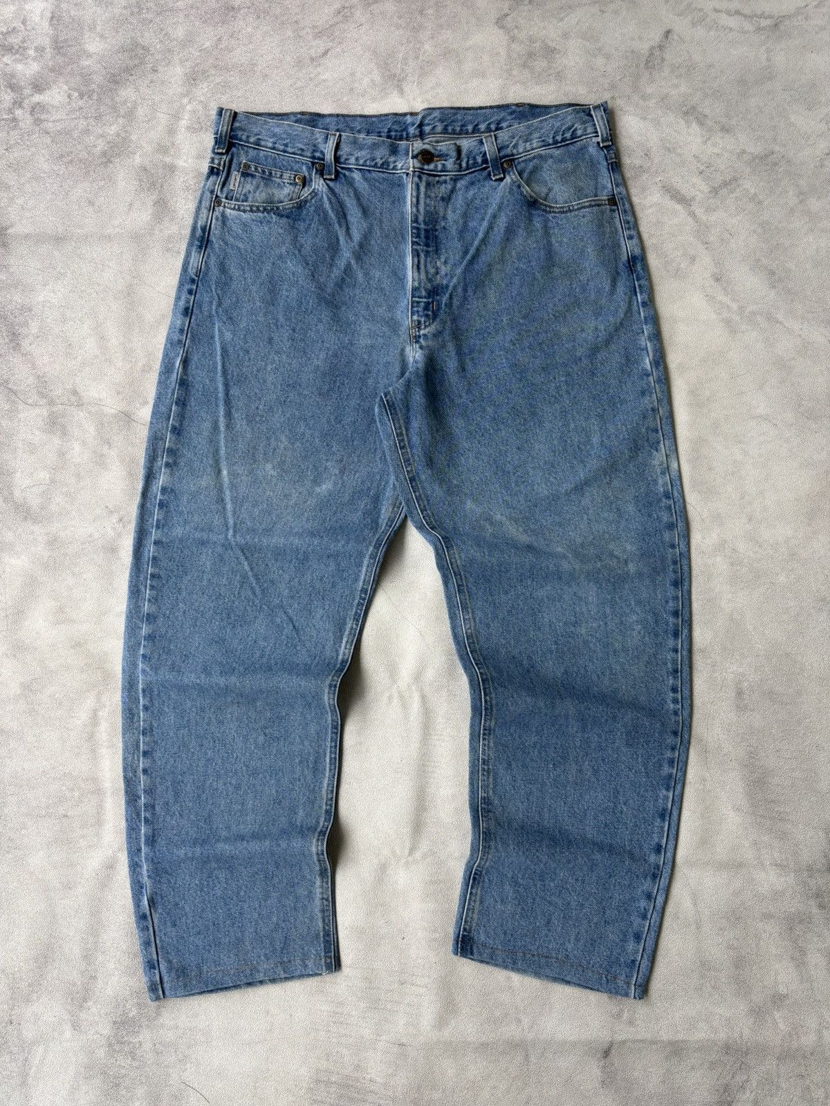 Carhartt carhartt jeans B17 size 40 relaxed fit Size US 40 / EU 56 - 3 Thumbnail