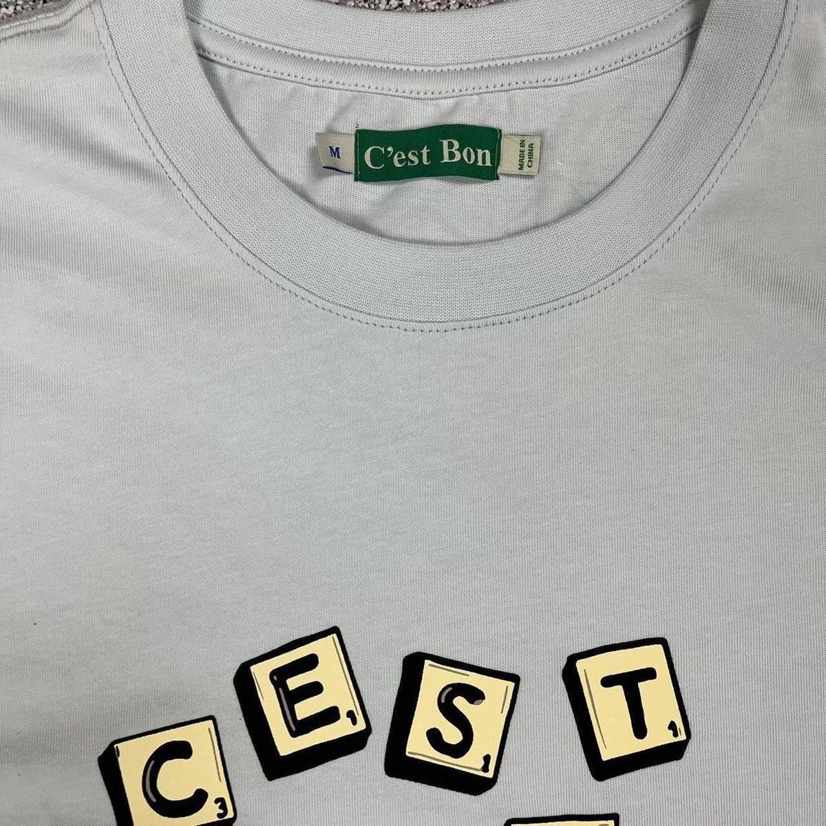 Other Bnwt C’est Bon Working On Projects scrabble letter t shirt Size US M / EU 48-50 / 2 - 3 Thumbnail