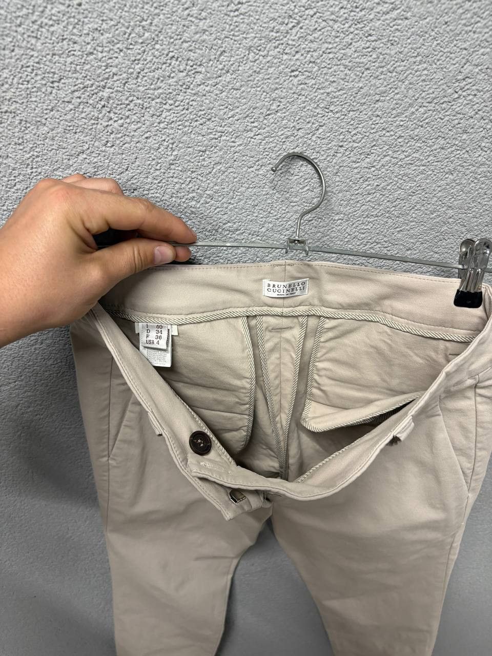 Brunello Cucinelli Brunello Cucinelli womens pants US 4 / Small Made in Italy Size 27" / US 4 / IT 40 - 19 Thumbnail