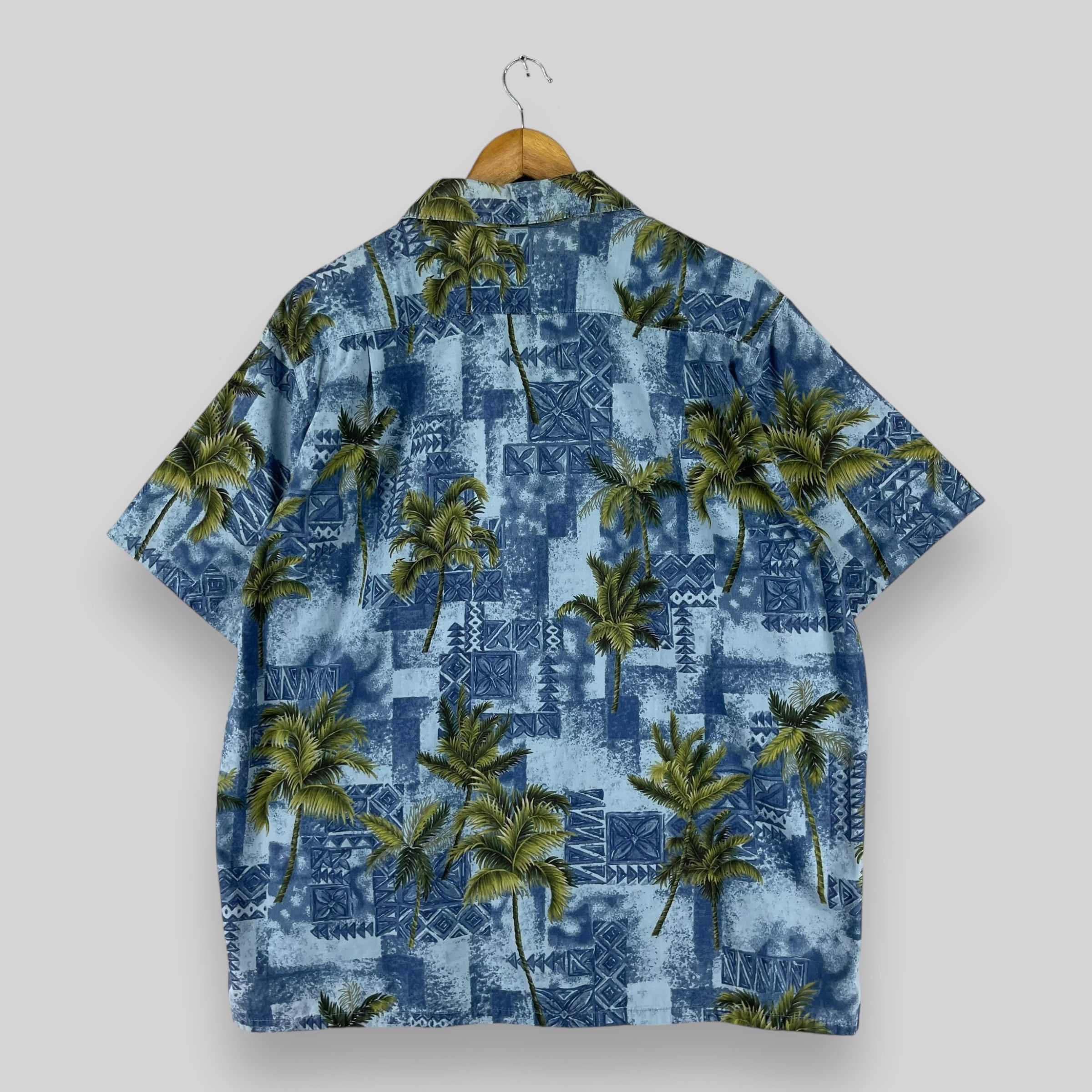 Vintage Vintage GO BAREFOOT Hawaiian Tropical Okinawa Sunwear Shirt Size US L / EU 52-54 / 3 - 8 Thumbnail