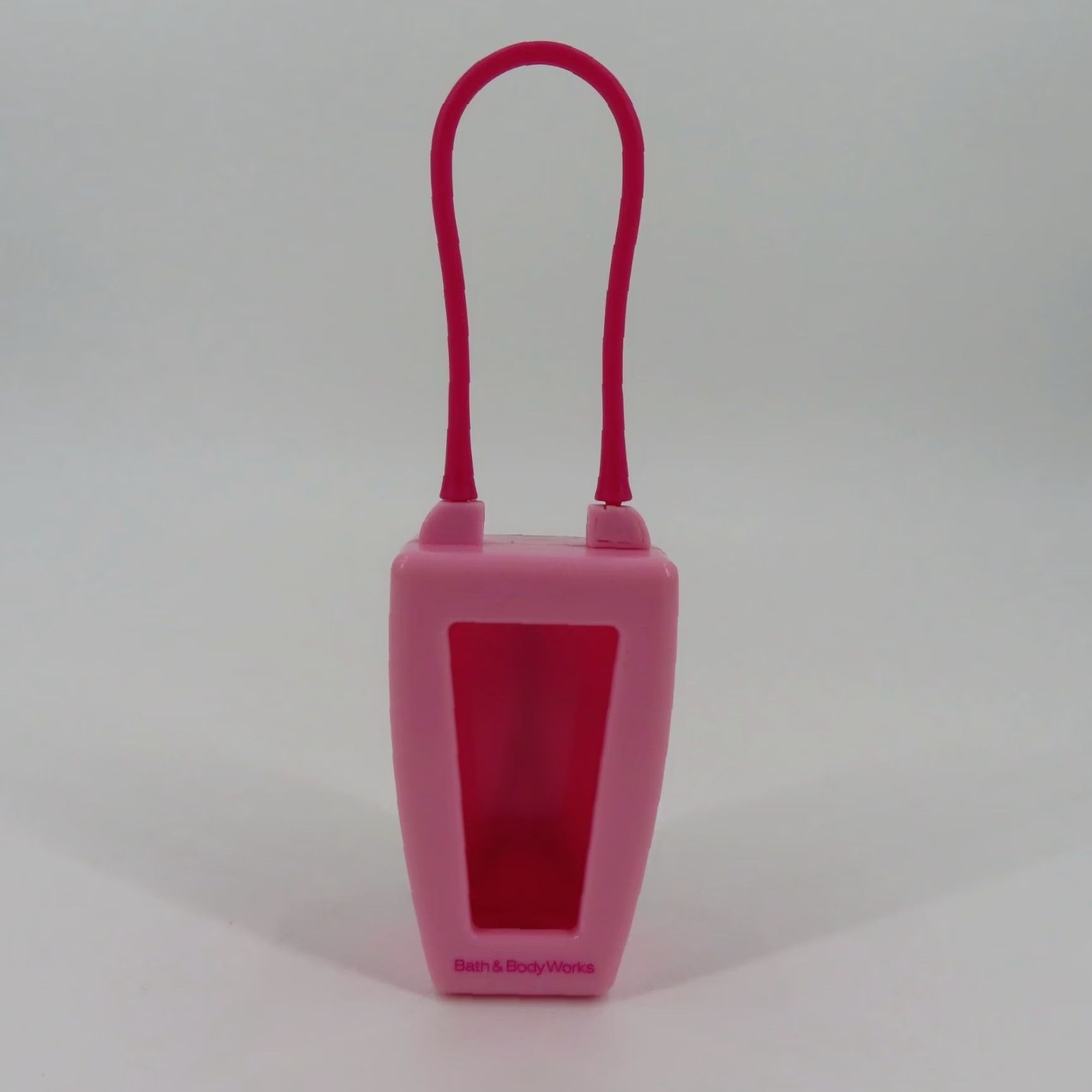 Vintage VINTAGE Bath and Body Works PocketBac Holder Eiffel Tower Snow Globe Loop Top VTG Pink Plastic Key Chain One Size Women Size ONE SIZE - 6 Thumbnail