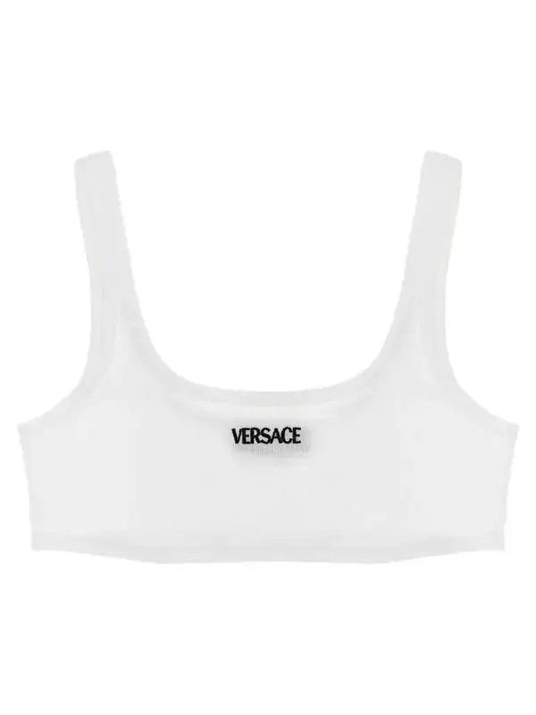 Ob2d0lne0726 Size: 3 / Logo Bra In White, Women's