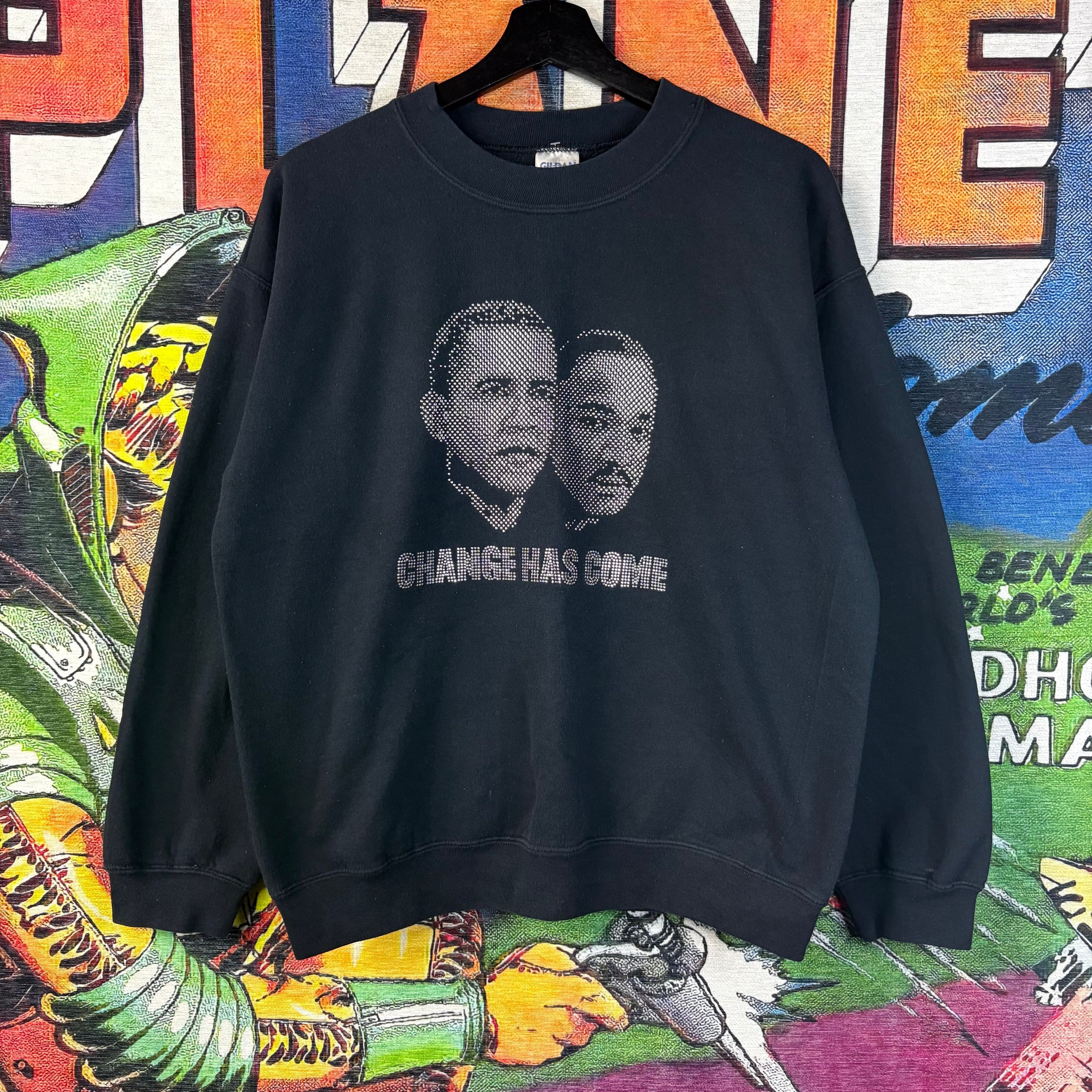 Vintage Y2K Change Has Come Sweatshirt Size Medium Size US M / EU 48-50 / 2 - 1 Thumbnail