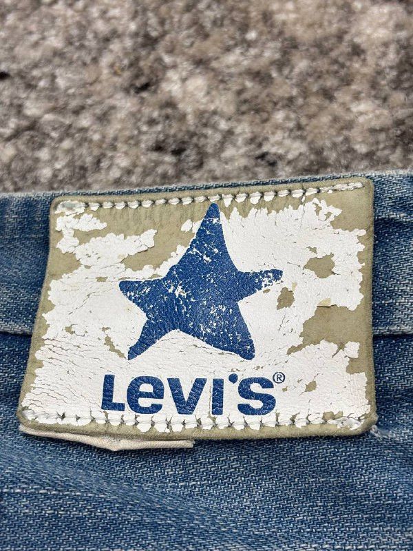 Levi's Rare Levi’s Archive Cinch Back Denim Star Zipper Jeans Size US 31 - 9 Thumbnail