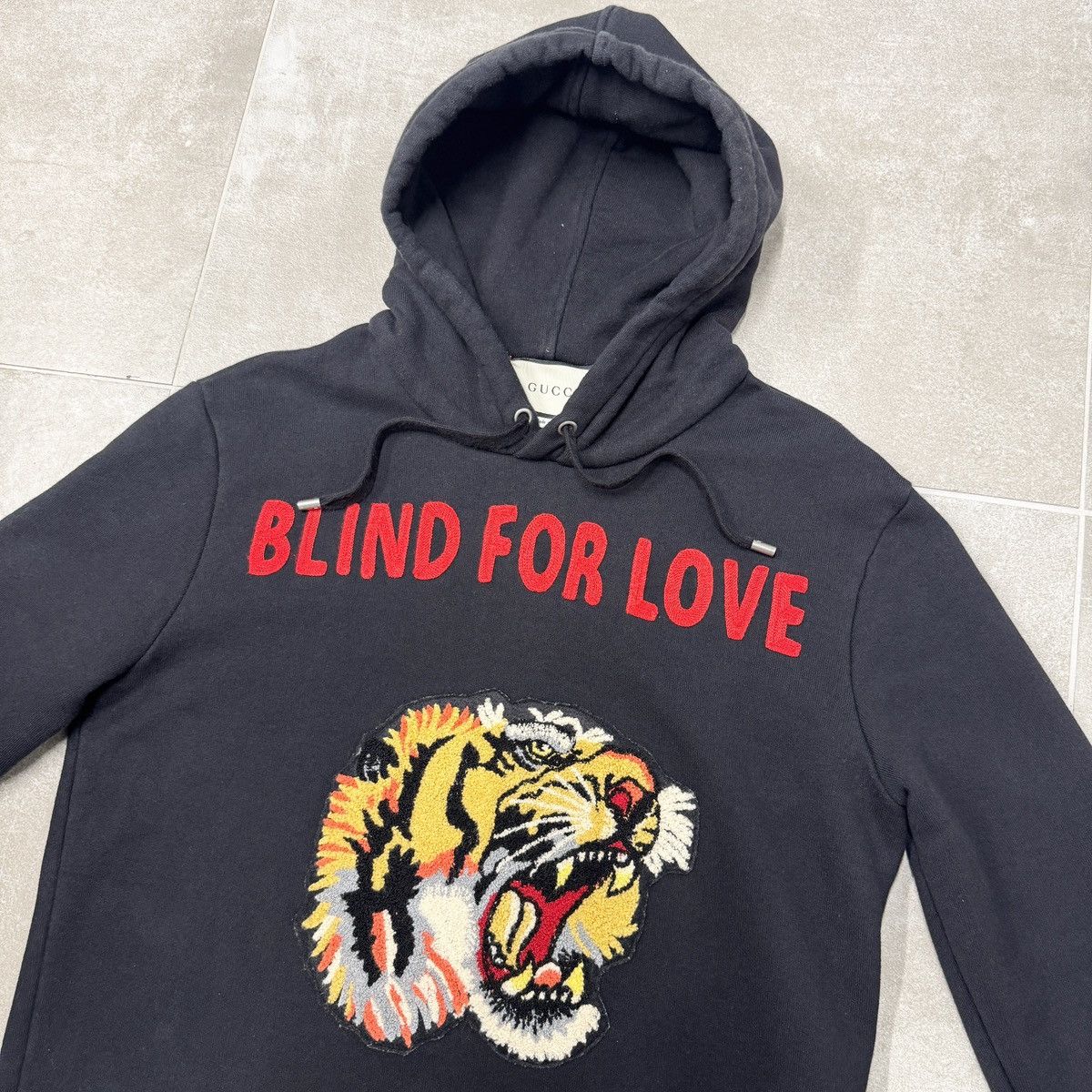 Gucci Gucci Blind For Love Tiger Hoodie In Black RRP £1195 Size US S / EU 44-46 / 1 - 2 Thumbnail