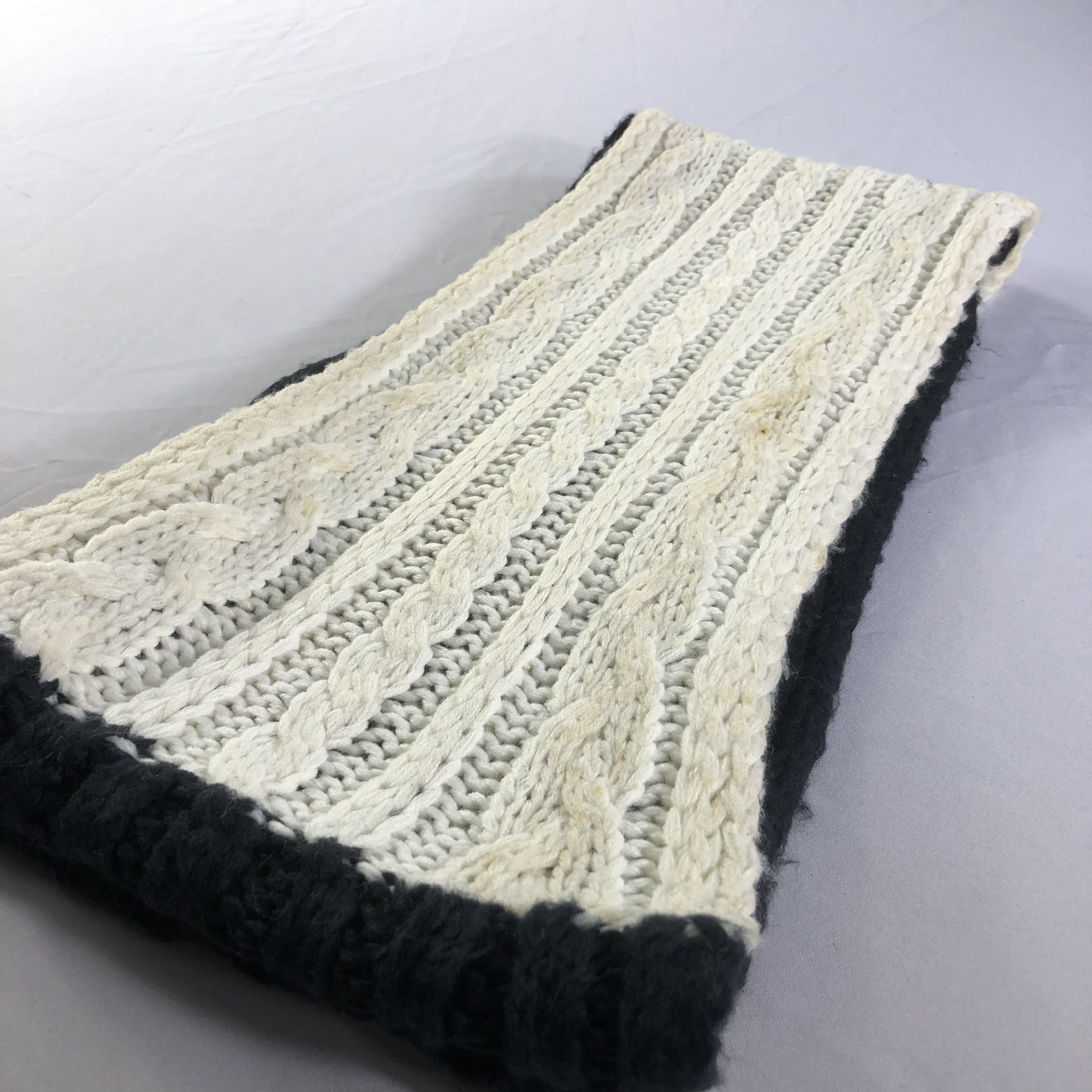 Beams Plus Beams Cable Knit Infinity Snood Scarf Muffler V1510 Size ONE SIZE - 4 Thumbnail