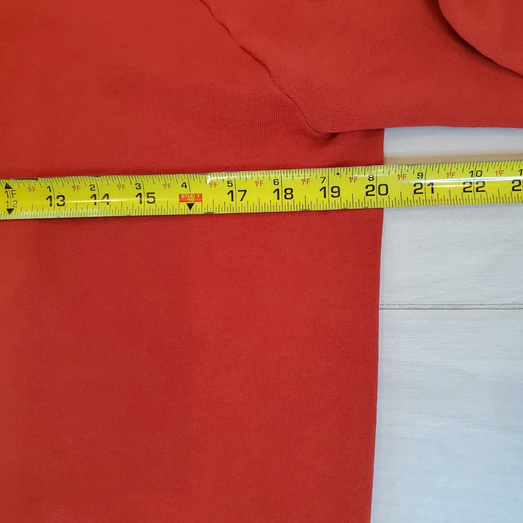 Vintage VINTAGE Screen Stars Sweatshirt Crew Neck Red XL Men Black Tag Made in USA Size US XL / EU 56 / 4 - 6 Thumbnail