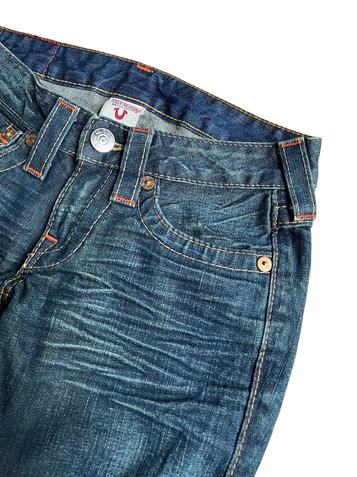 Affliction × Rock Revival × True Religion True Religion Joey Low Rise Flared jeans Size 27" / US 4 / IT 40 - 9 Thumbnail