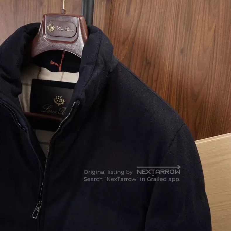 Loro Piana Loro Piana Navy Down Winter Coat. Size US M / EU 48-50 / 2 - 3 Thumbnail