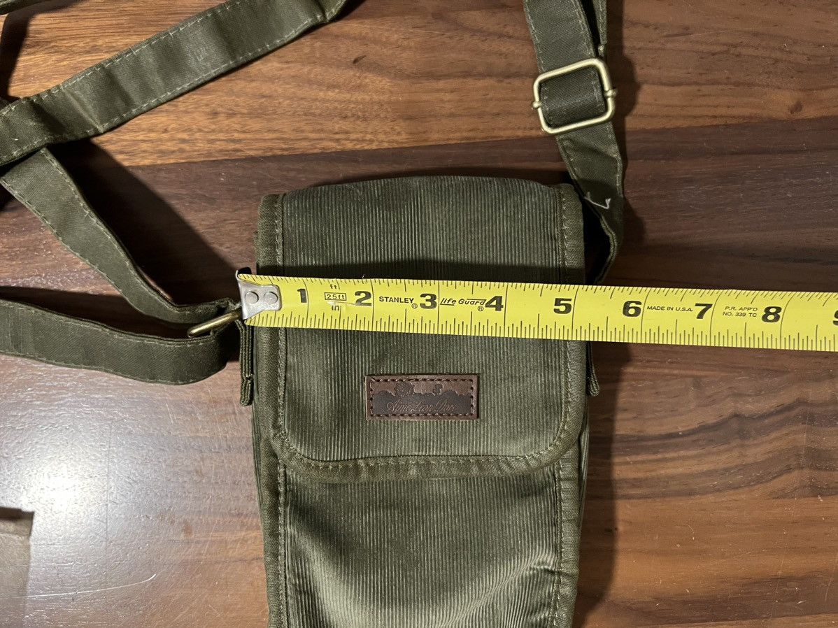 Aime Leon Dore Aime Leon Dore ALD Micro Cord Crossbody Satchel Bag Green Size ONE SIZE - 7 Thumbnail