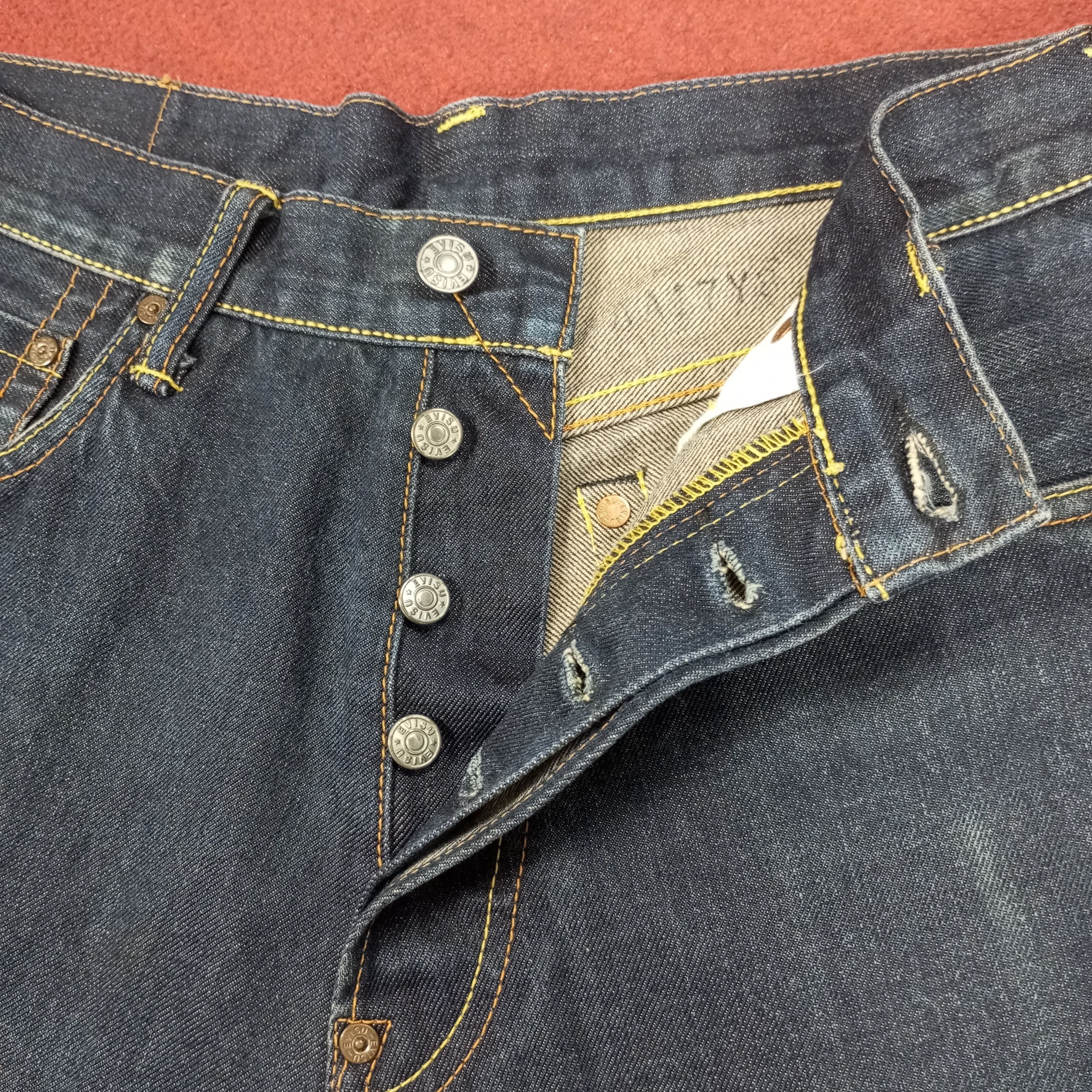 Evisu Evisu Japanese Brand Fashion Style Jeans Size US 31 - 12 Thumbnail