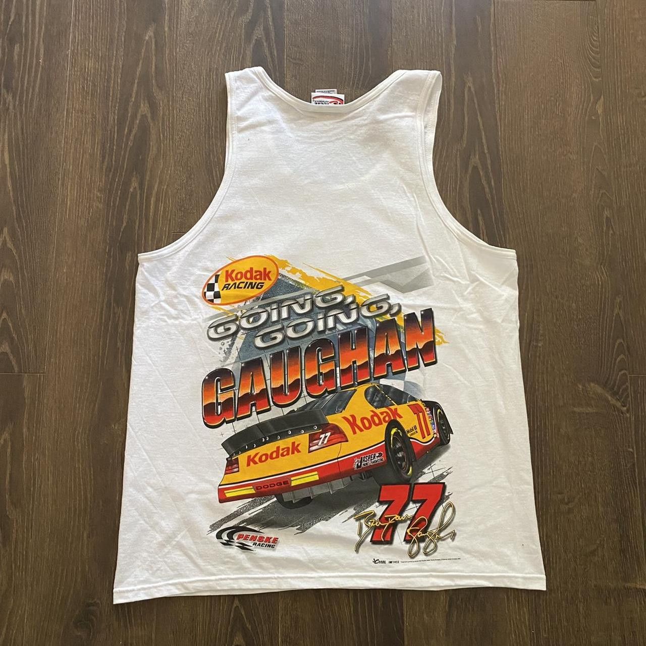 NASCAR Vintage Brendan Gaughan Nascar Kodak T-Shirt Size;L Size US L / EU 52-54 / 3 - 3 Thumbnail